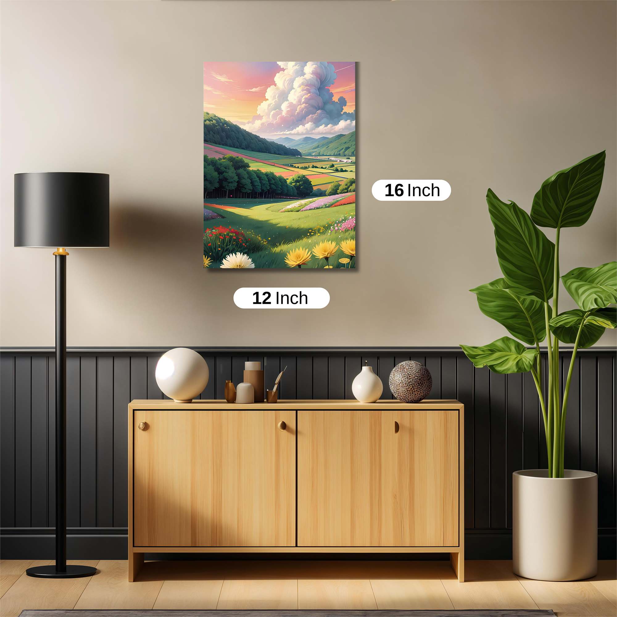 Sunset Serenity Safe Wall Magnetic / M