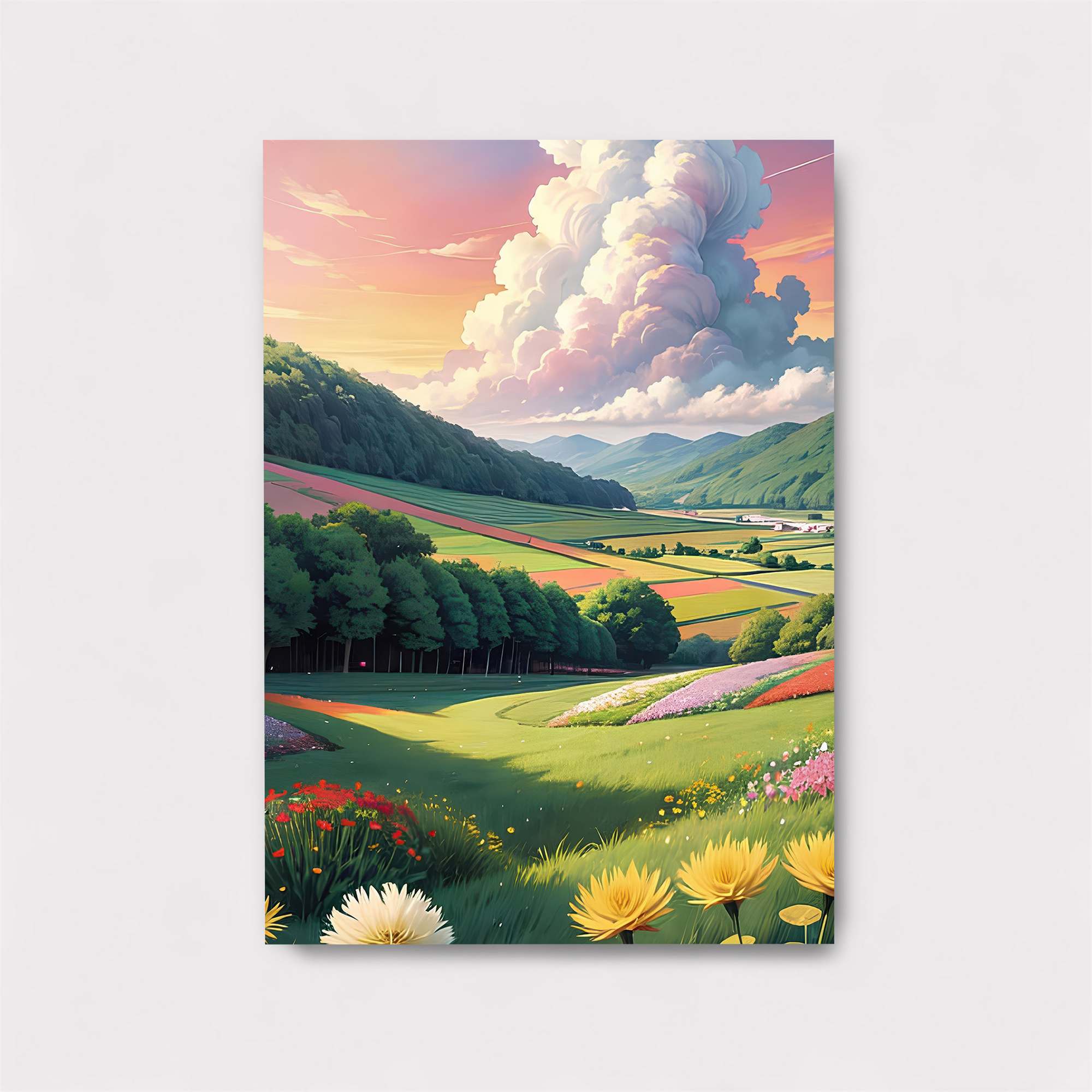 Sunset Serenity Safe Wall Magnetic / M
