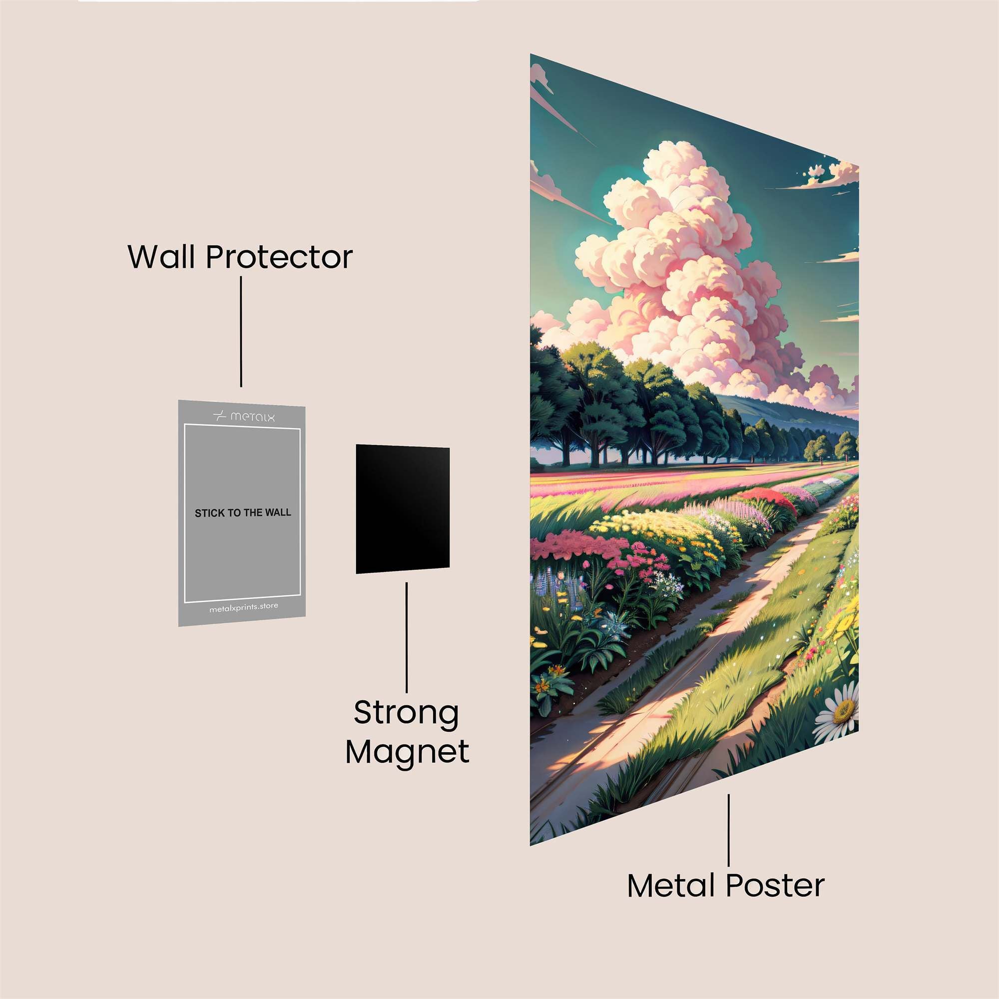 CloudWhisper Safe Wall Magnetic / M
