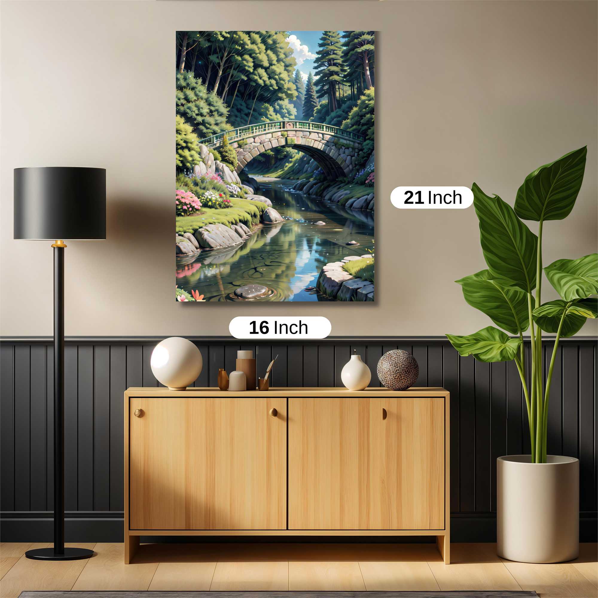 Serenity Bridge Safe Wall Magnetic / M