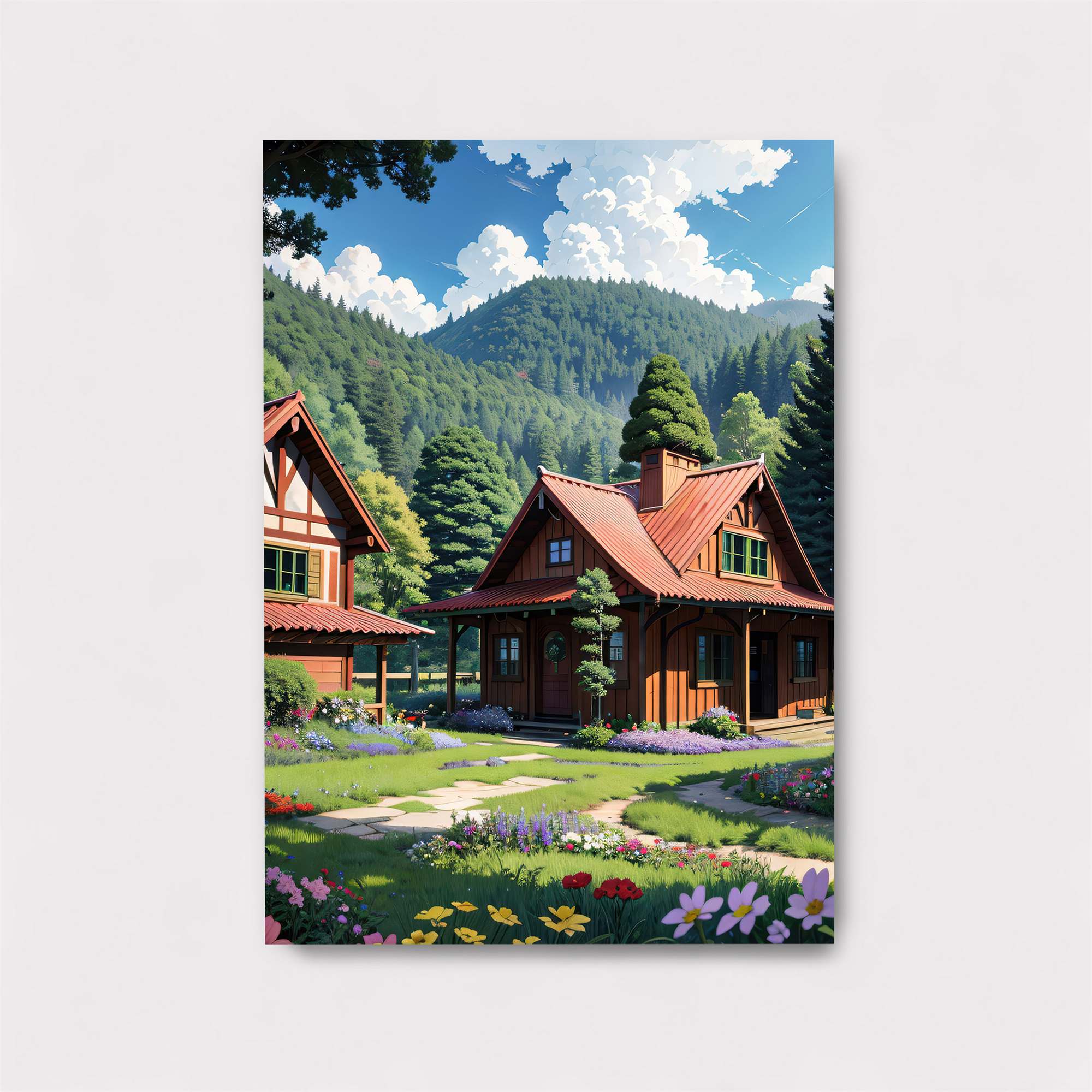 Mountain Serenity Safe Wall Magnetic / M