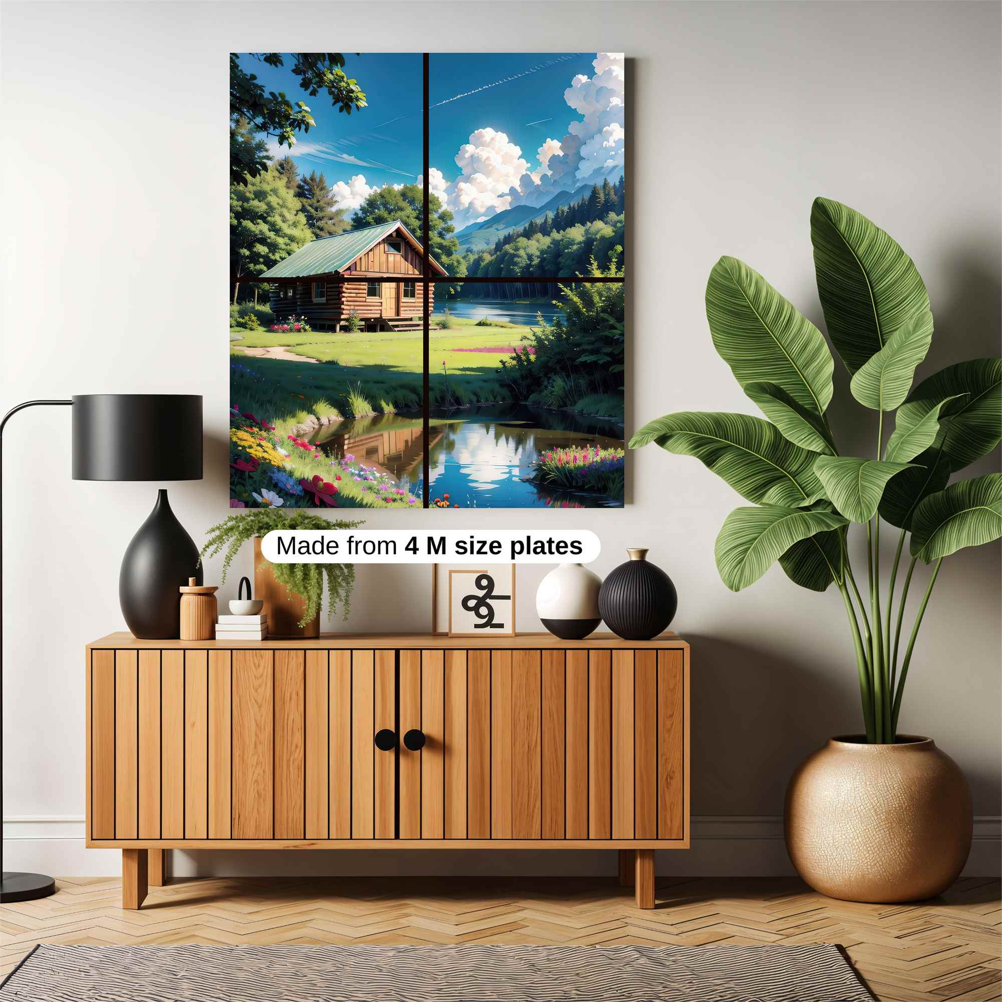 Cabin Serenity Safe Wall Magnetic / M