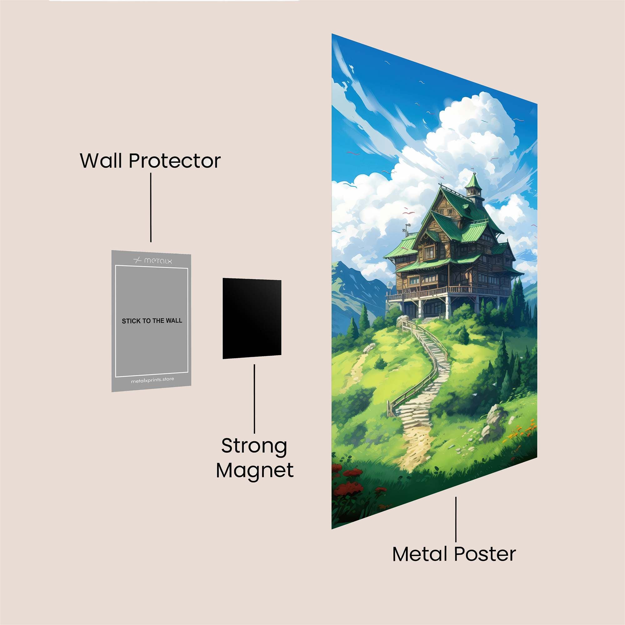 Mystic Haven Safe Wall Magnetic / M