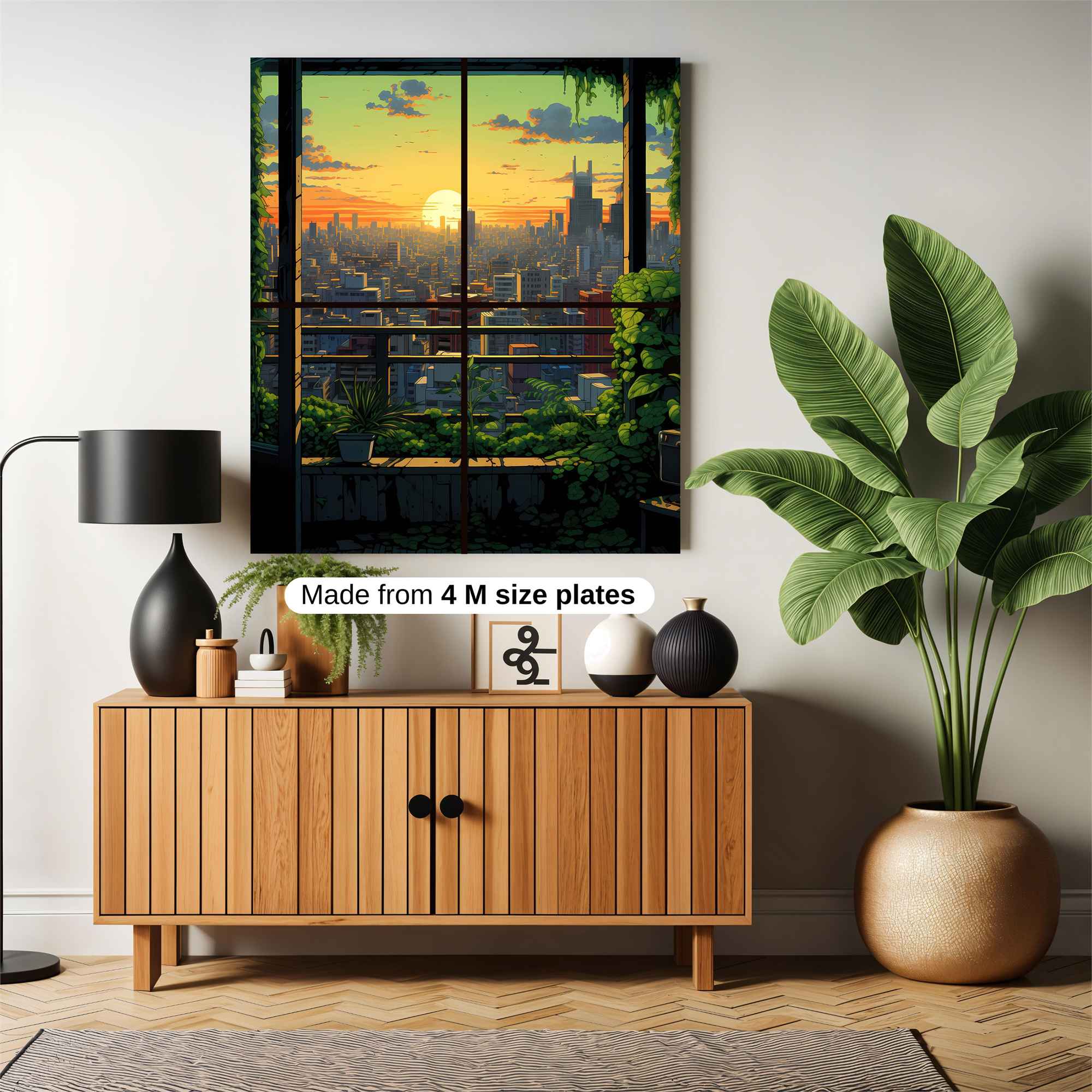 Sunset Serenity Safe Wall Magnetic / M