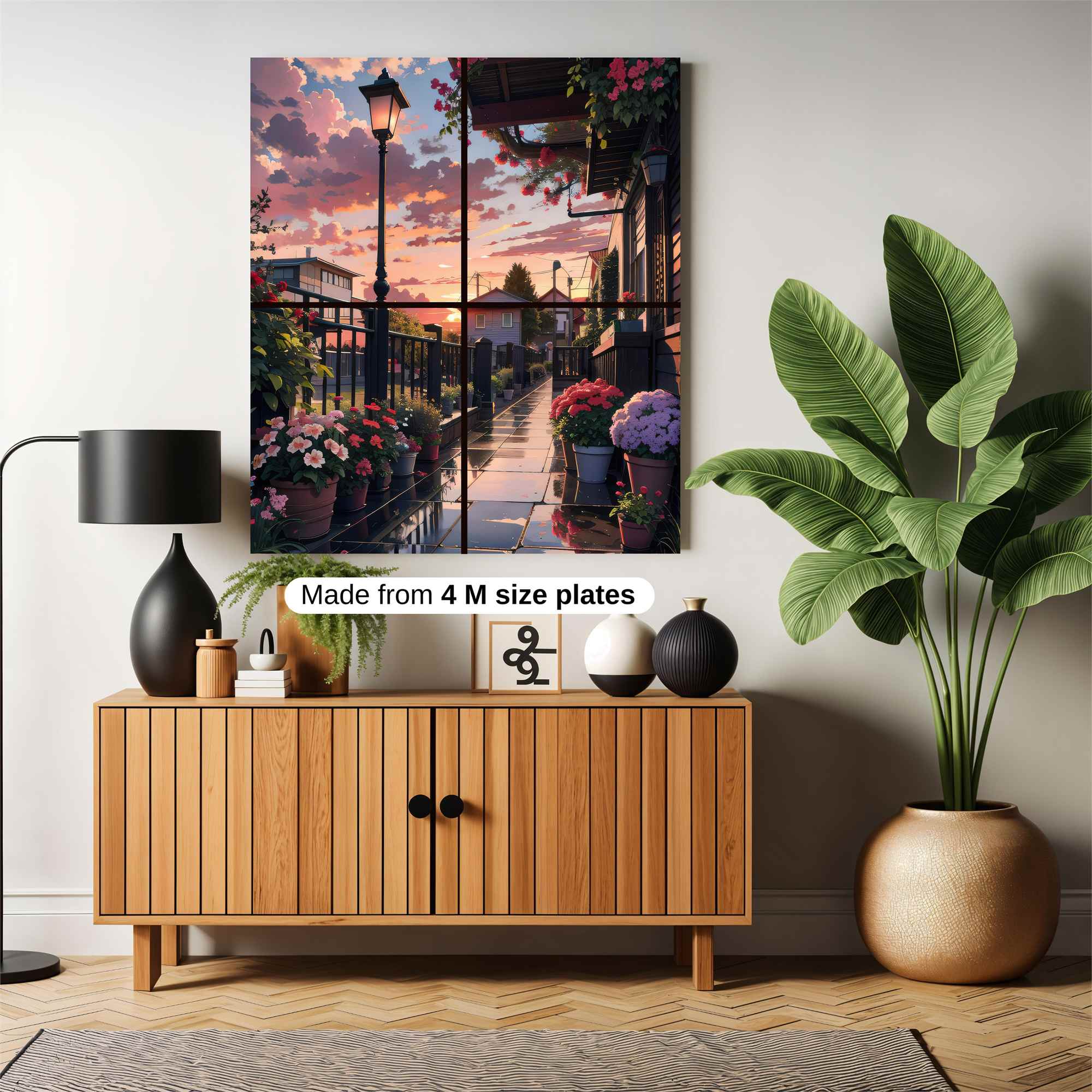Sunset Serenity Safe Wall Magnetic / M