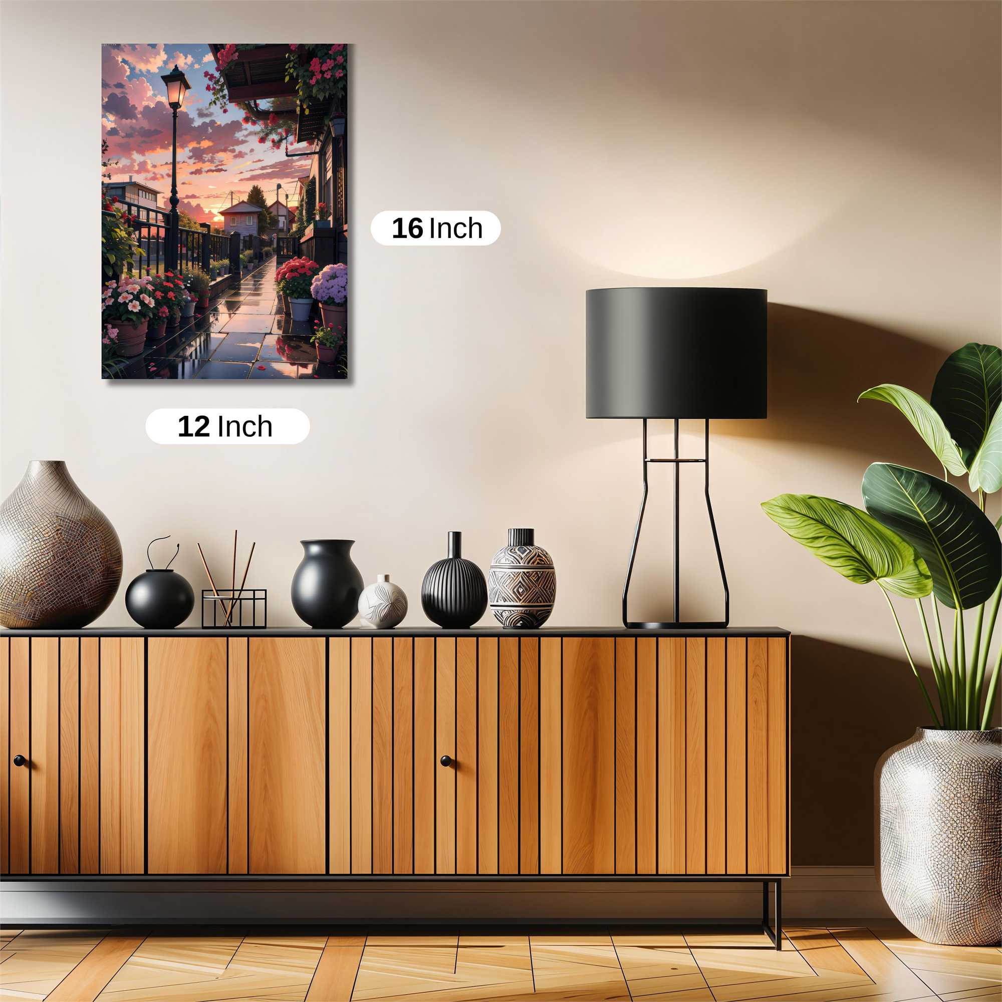 Sunset Serenity Safe Wall Magnetic / M