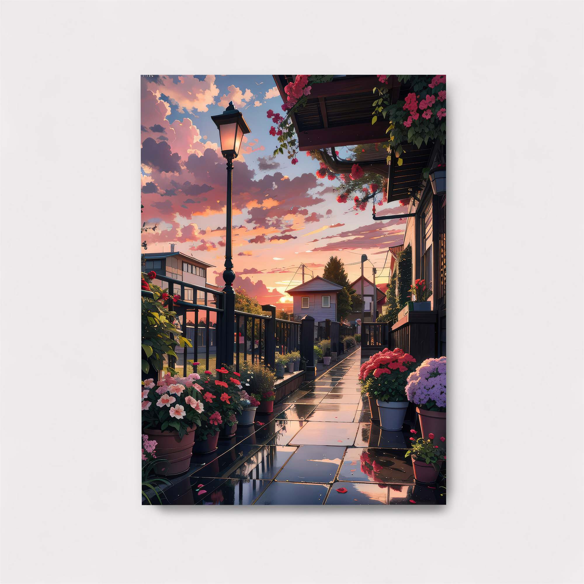 Sunset Serenity Safe Wall Magnetic / M
