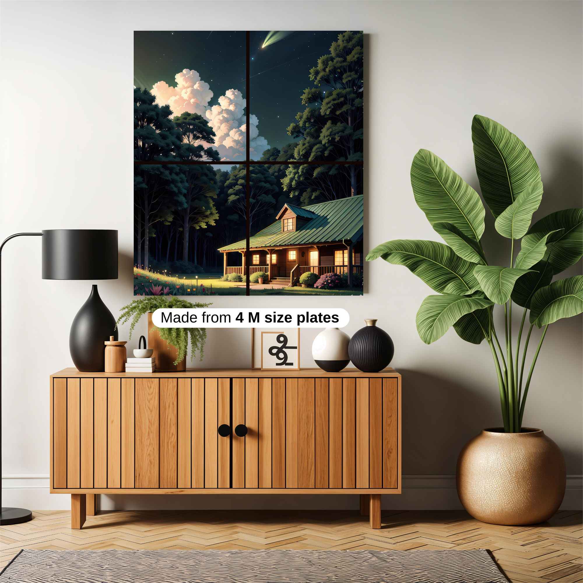 Cabin Serenity Safe Wall Magnetic / M