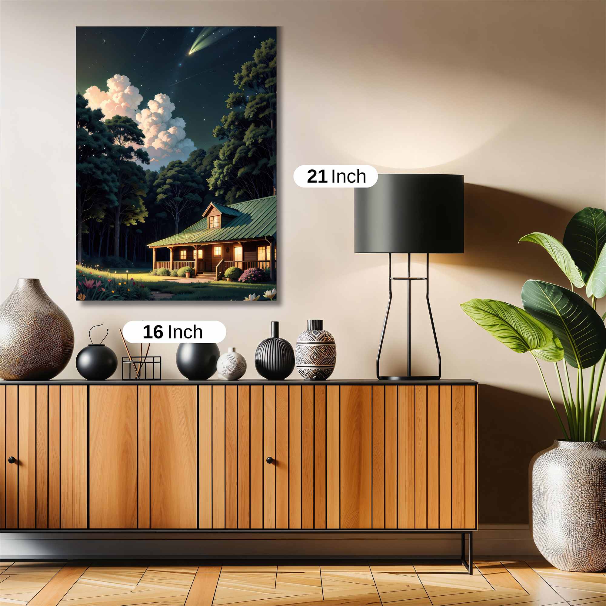 Cabin Serenity Safe Wall Magnetic / M