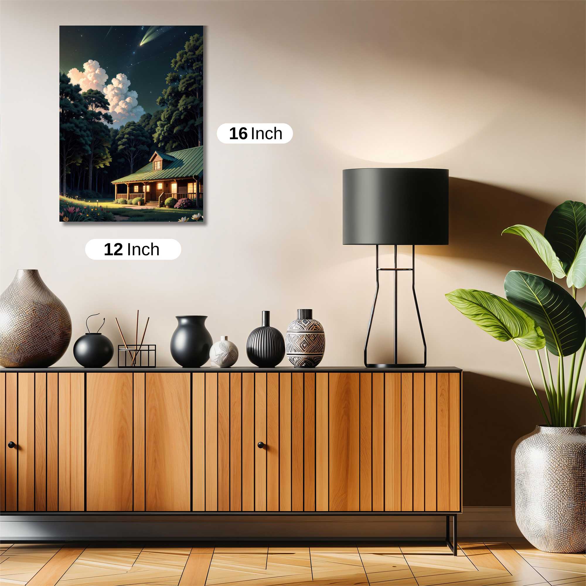 Cabin Serenity Safe Wall Magnetic / M