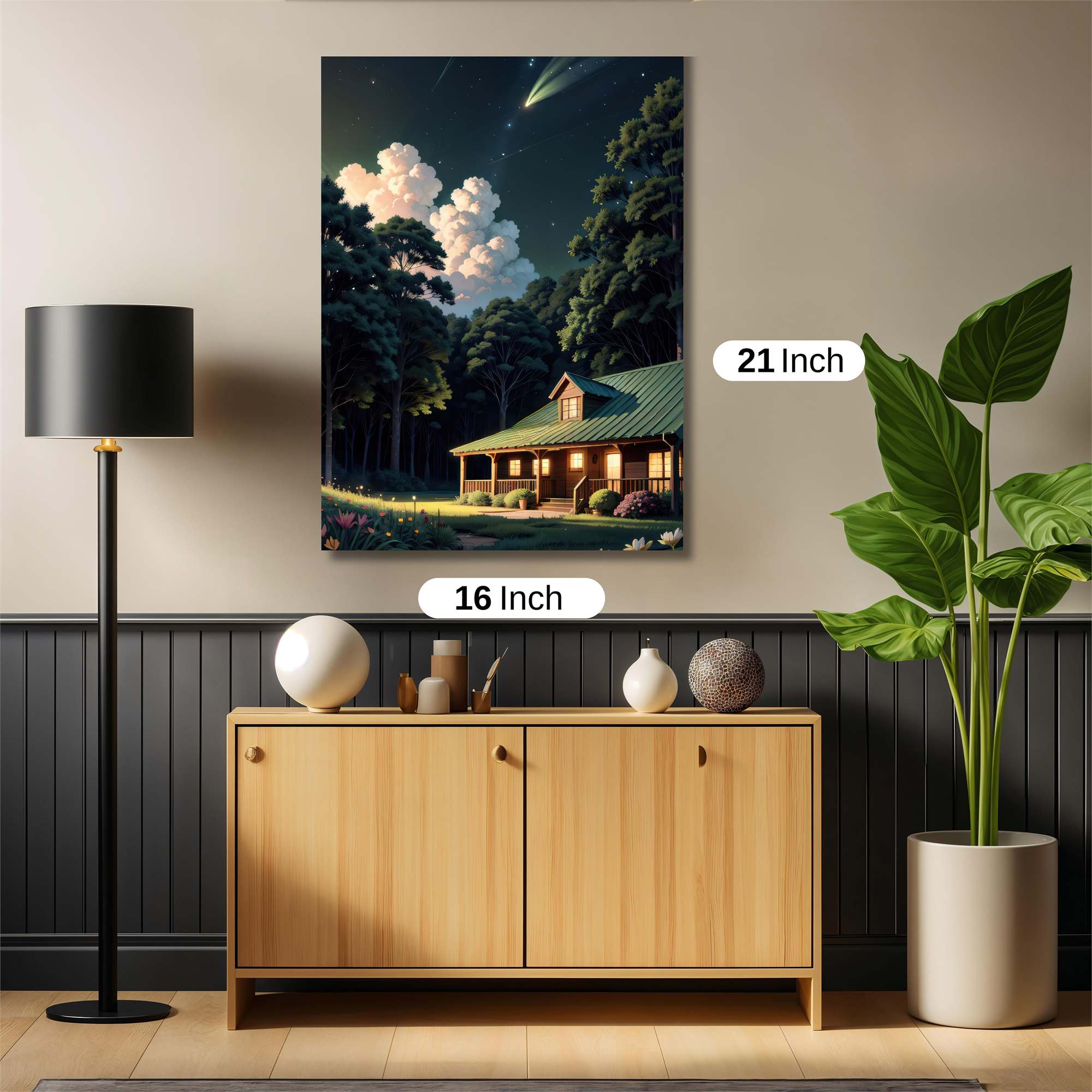 Cabin Serenity Safe Wall Magnetic / M