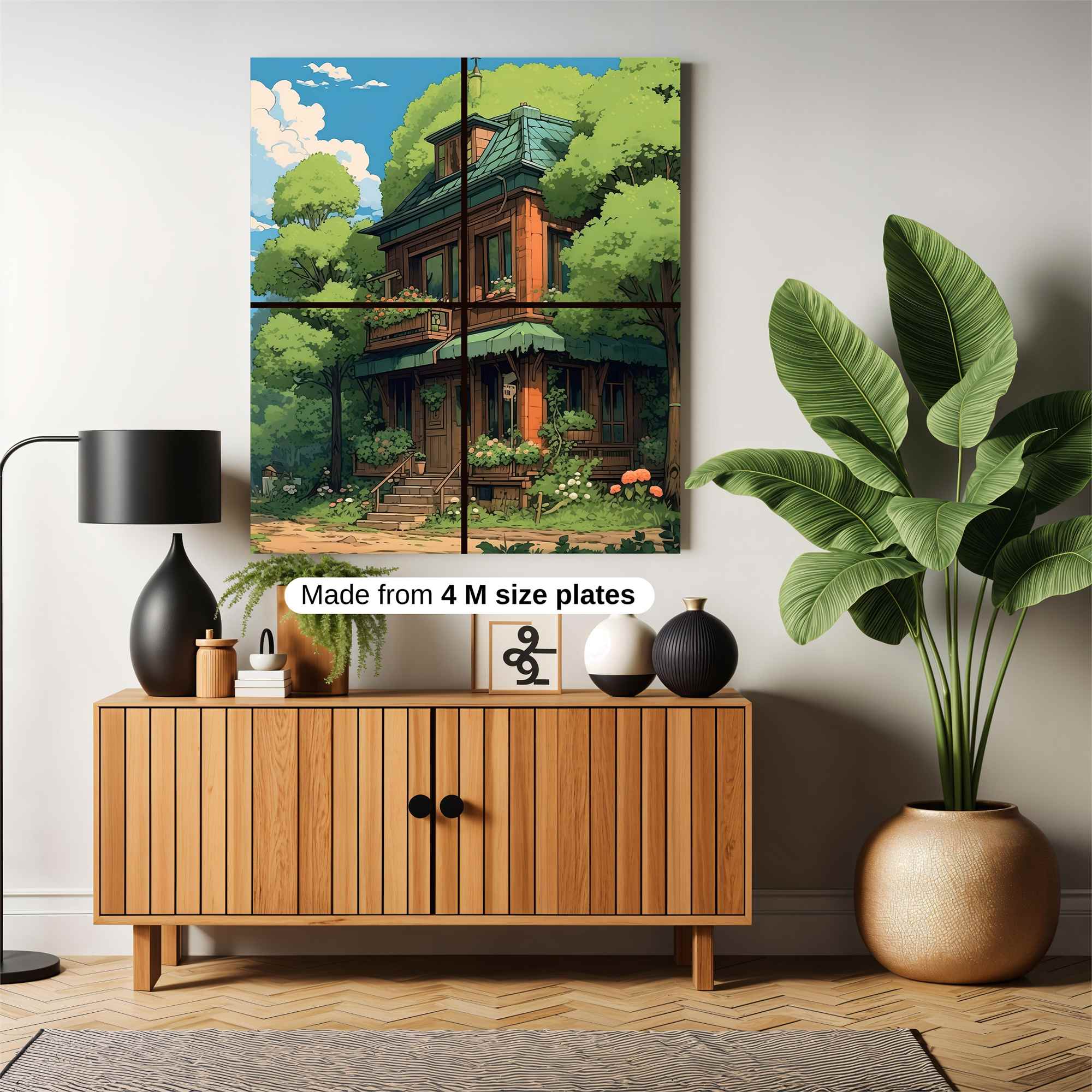 Cottage Serenity Safe Wall Magnetic / M