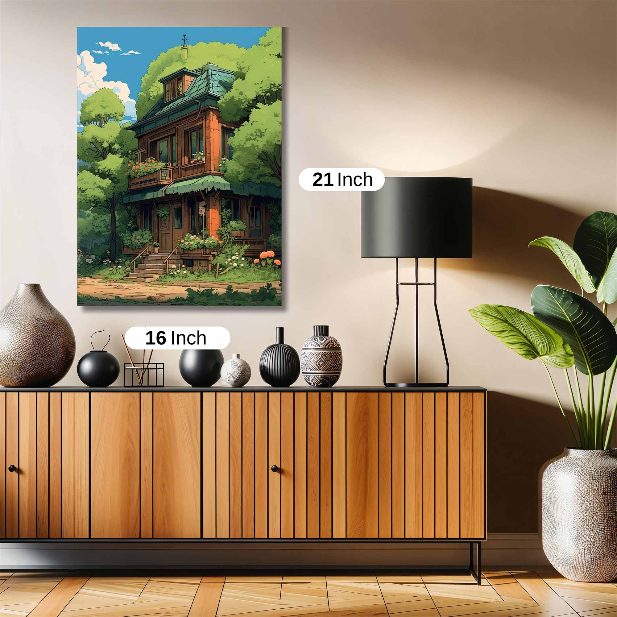 Cottage Serenity Safe Wall Magnetic / M