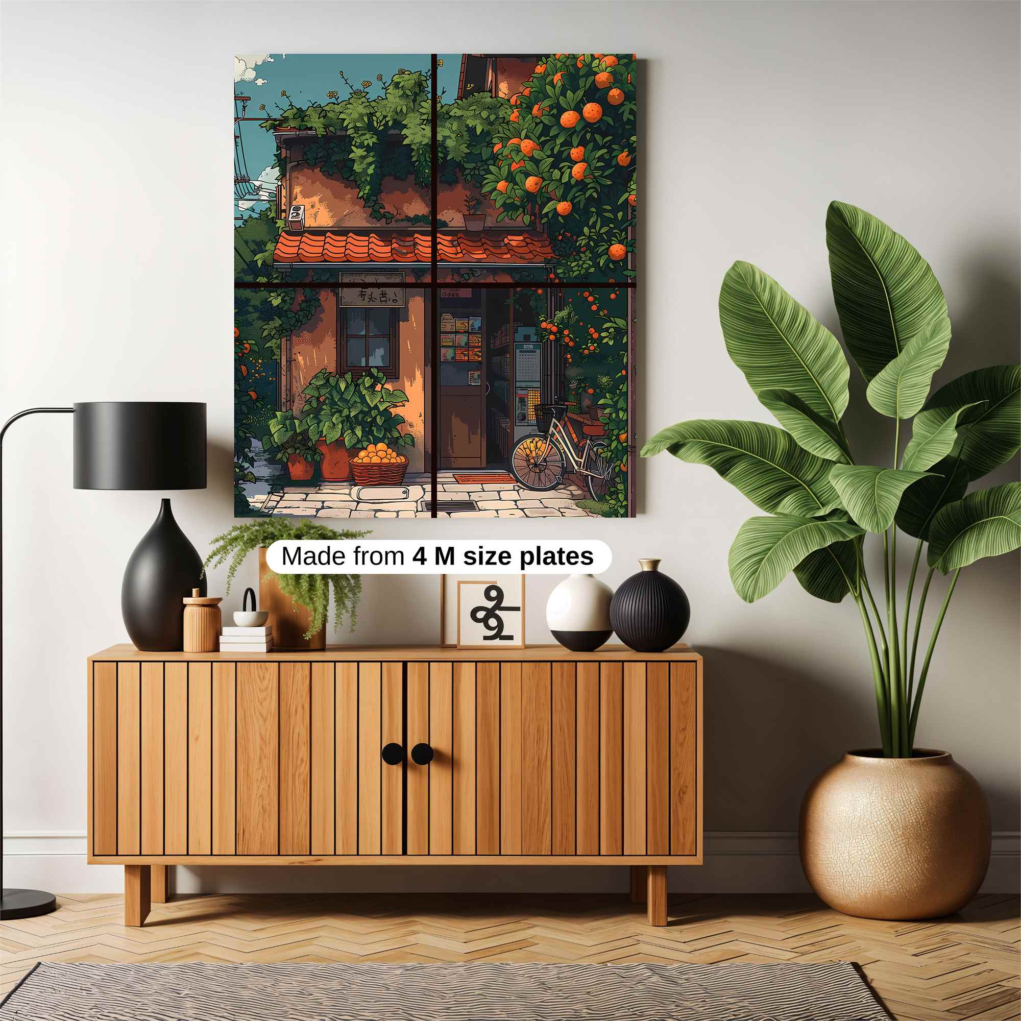 Orange Bliss Safe Wall Magnetic / M