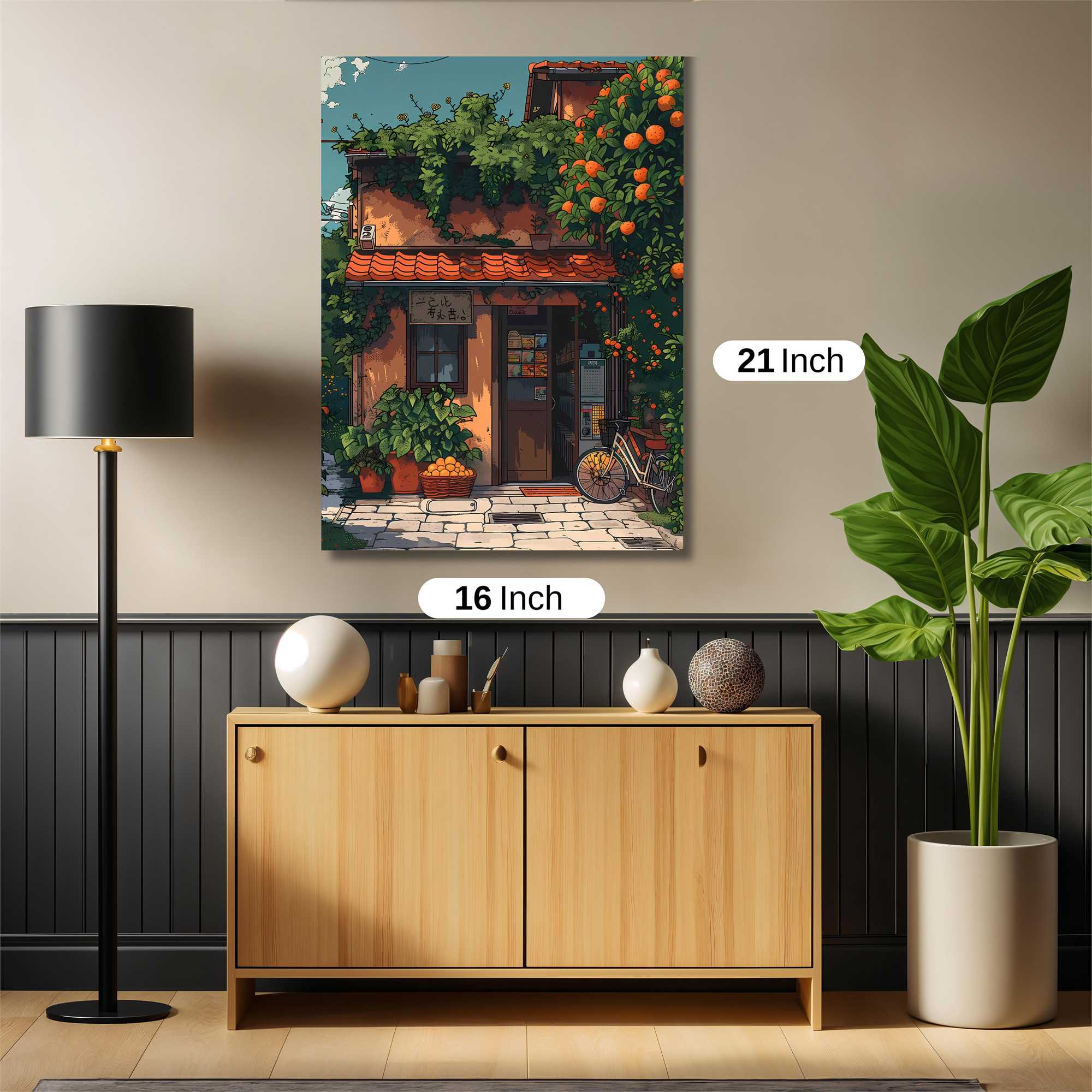 Orange Bliss Safe Wall Magnetic / M