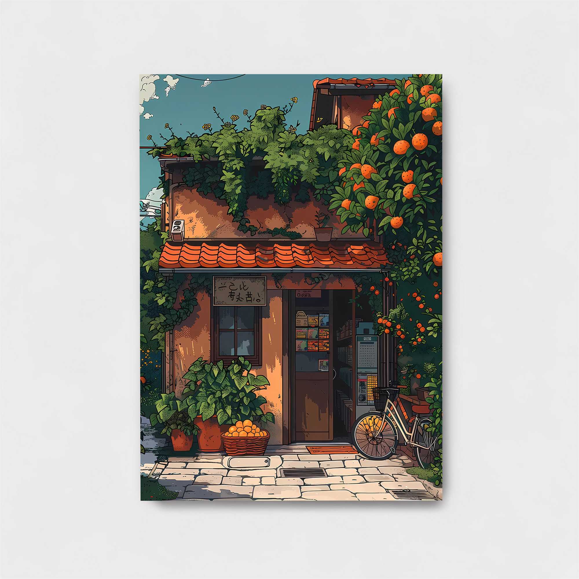 Orange Bliss Safe Wall Magnetic / M
