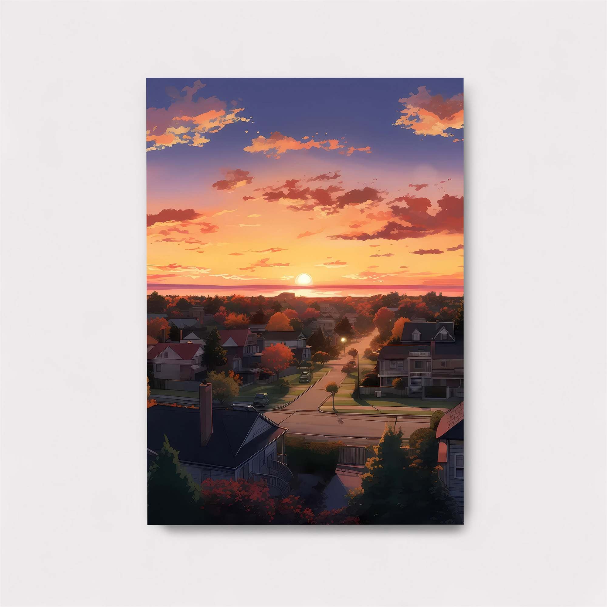 Sunset Serenity Safe Wall Magnetic / M