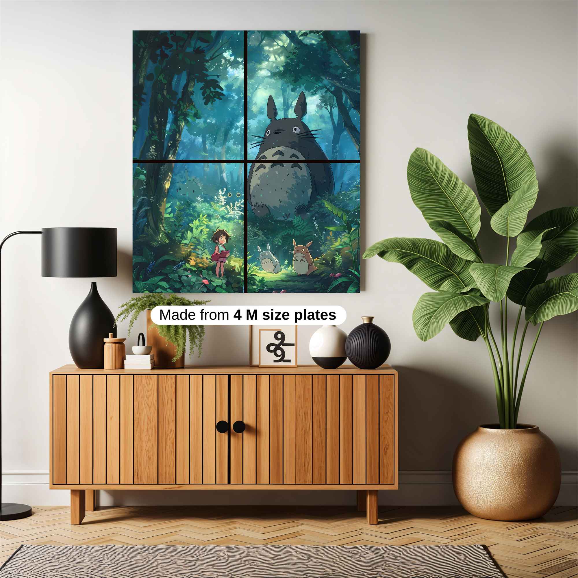 Totoro Tranquil Safe Wall Magnetic / M