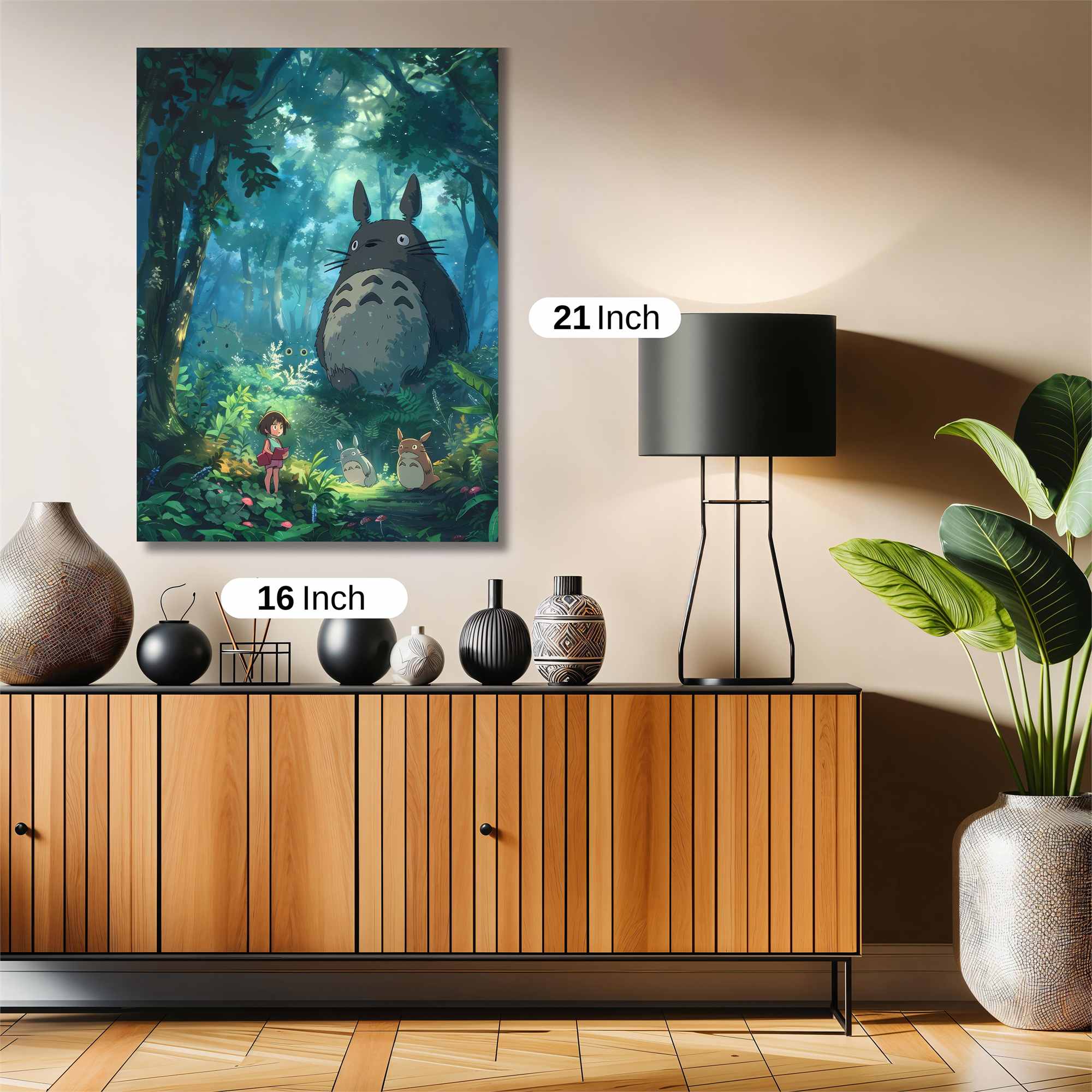 Totoro Tranquil Safe Wall Magnetic / M
