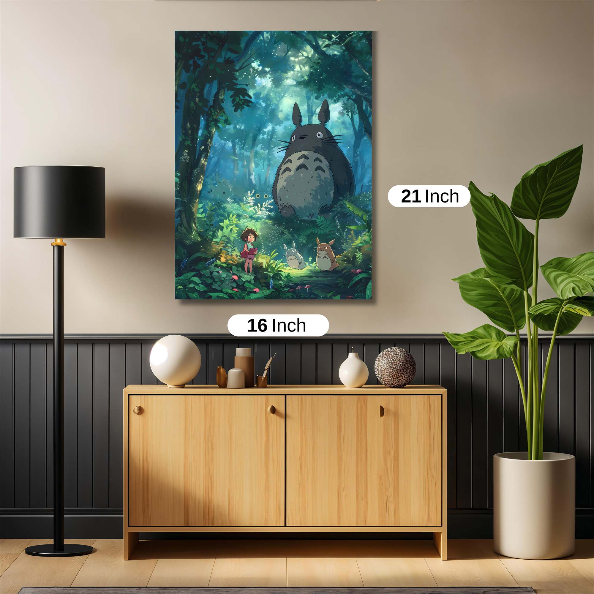 Totoro Tranquil Safe Wall Magnetic / M