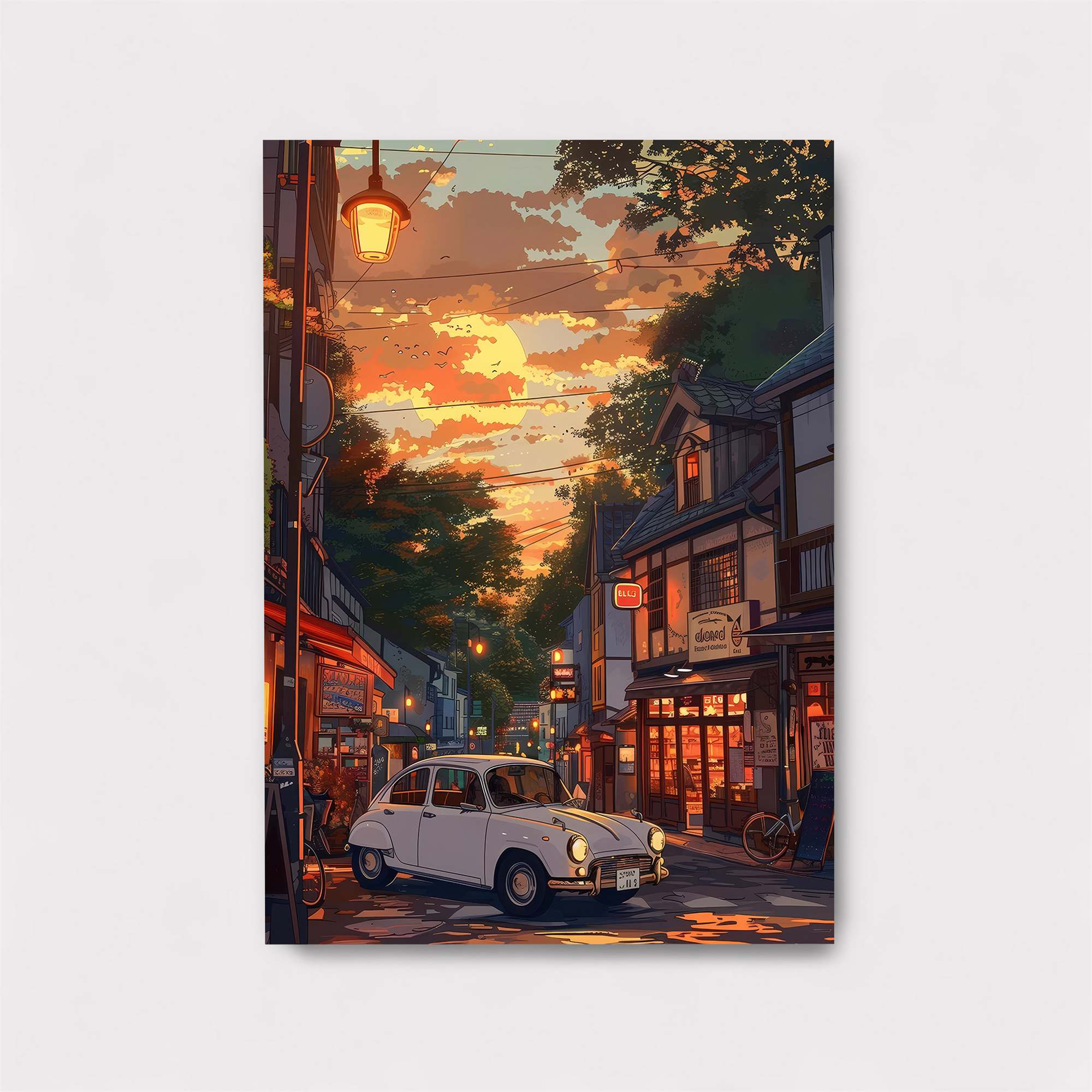 Sunset Serenity Safe Wall Magnetic / M