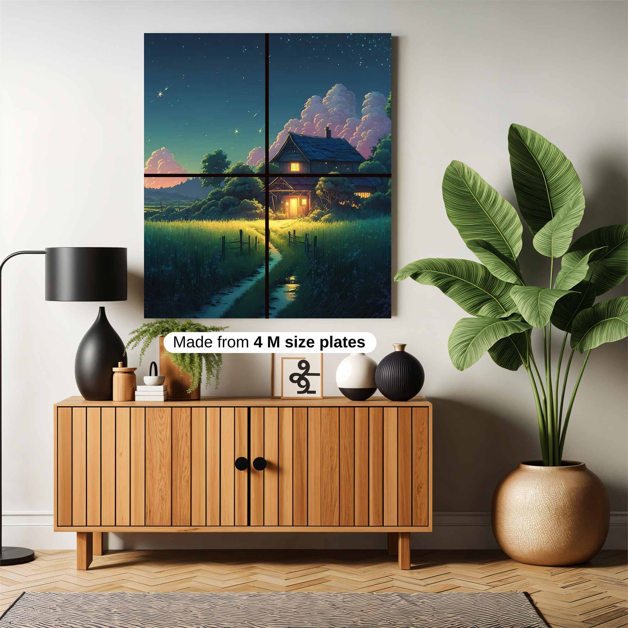 Cottage Serenity Safe Wall Magnetic / M