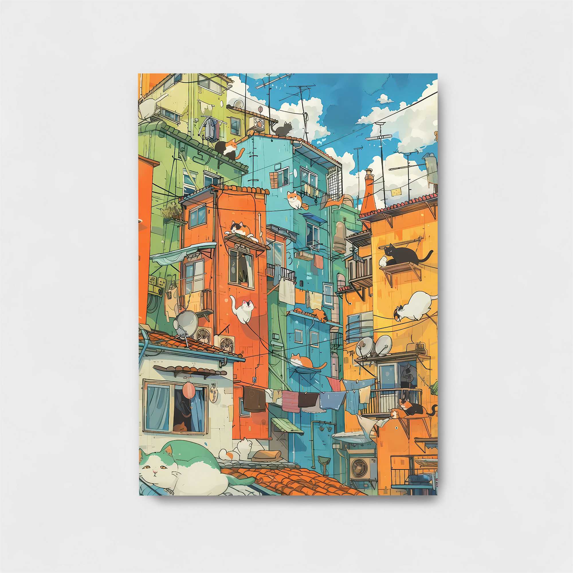 Cat Capers Safe Wall Magnetic / M