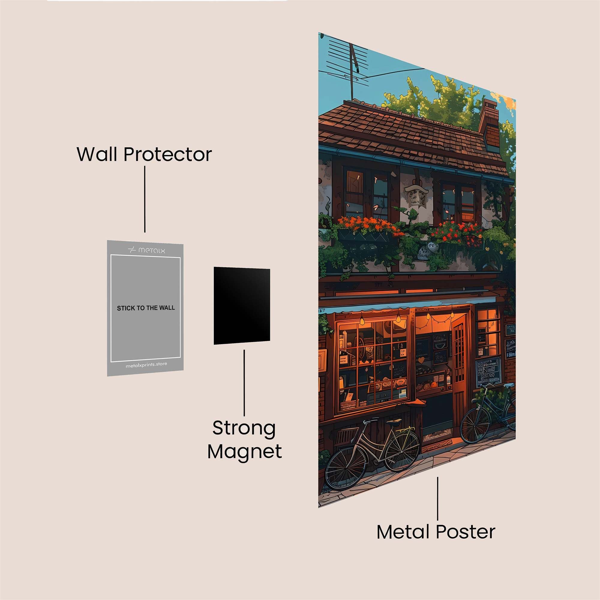 Cozy Haven Safe Wall Magnetic / M