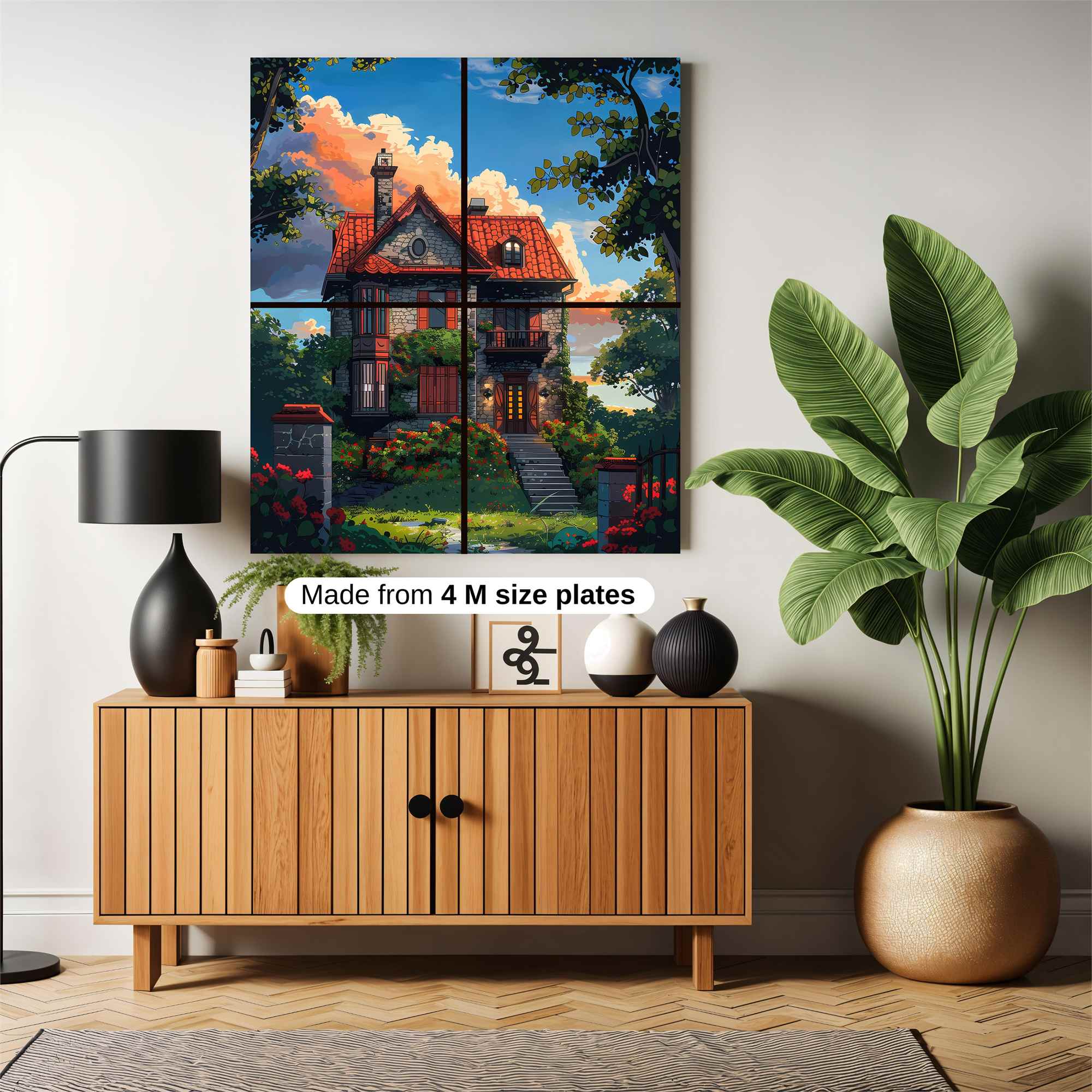 Cottage Bliss Safe Wall Magnetic / M