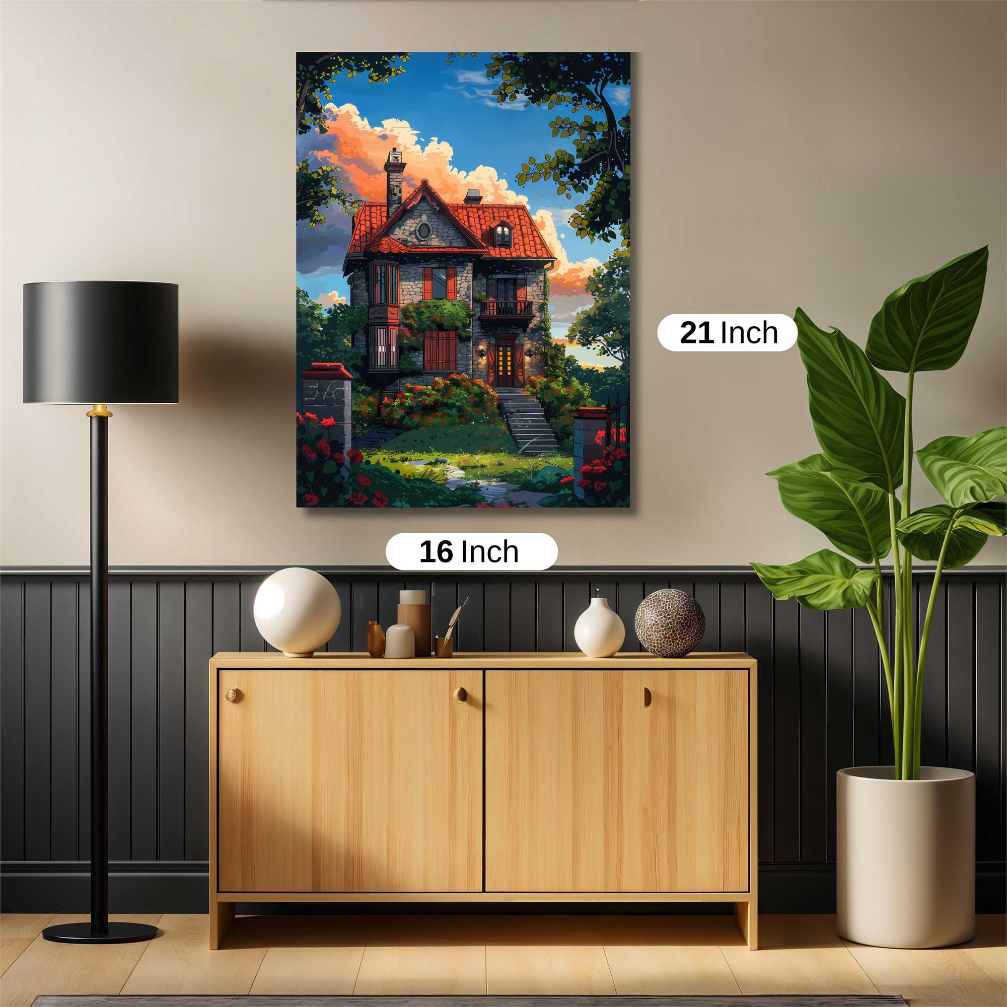 Cottage Bliss Safe Wall Magnetic / M