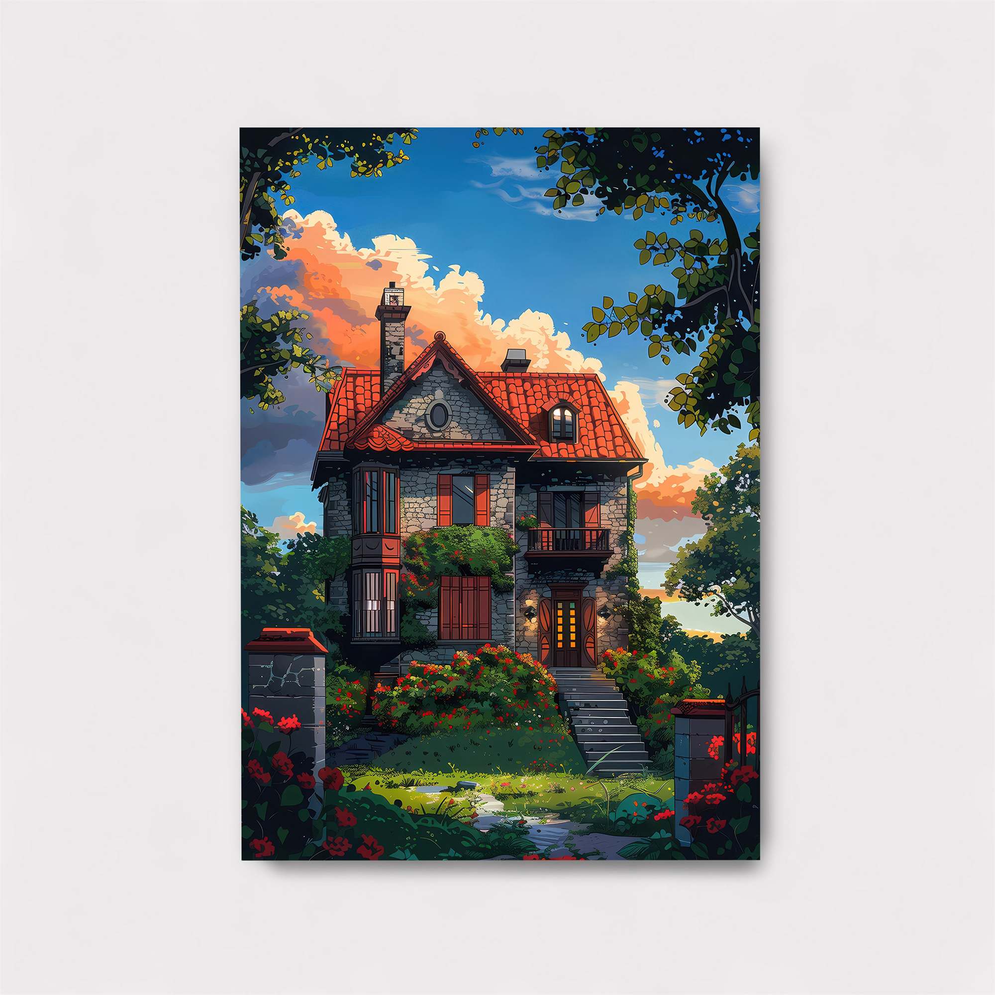 Cottage Bliss Safe Wall Magnetic / M