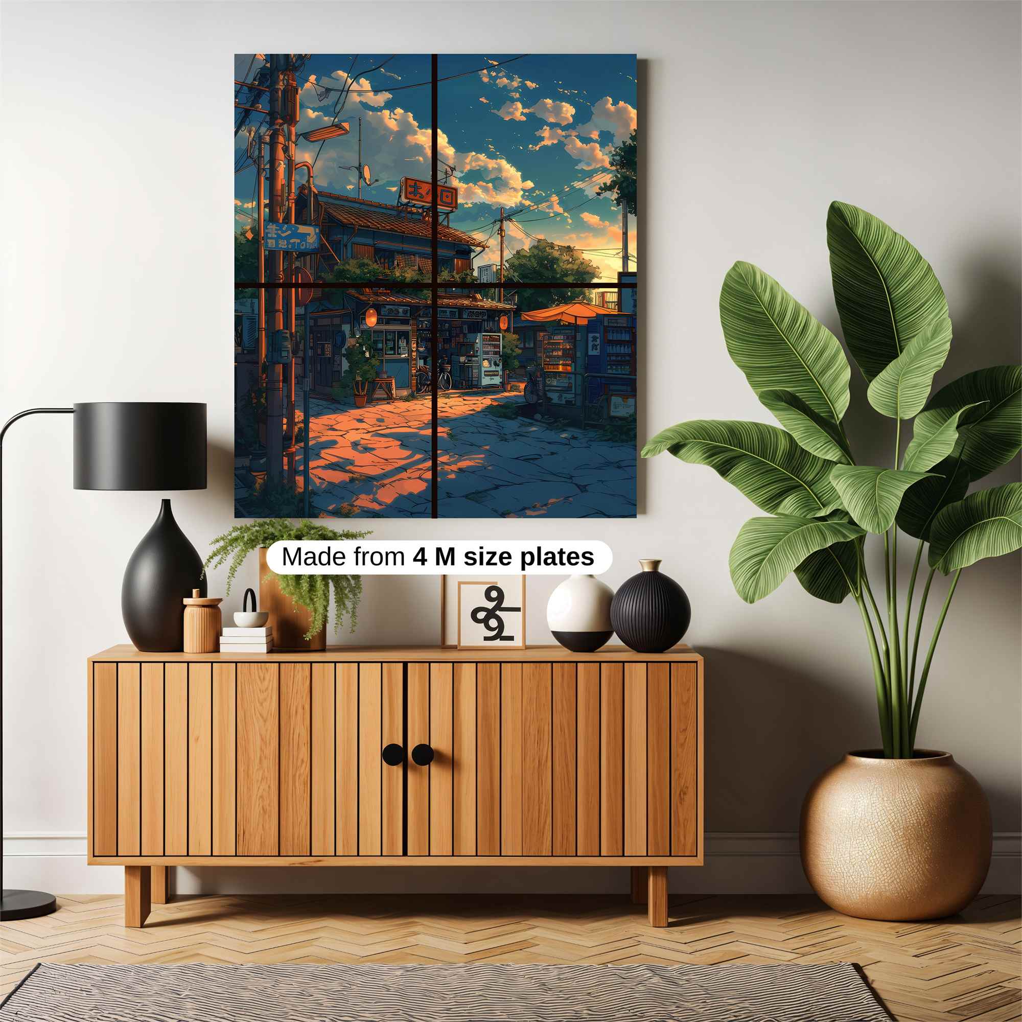 Sunset Serenity Safe Wall Magnetic / M