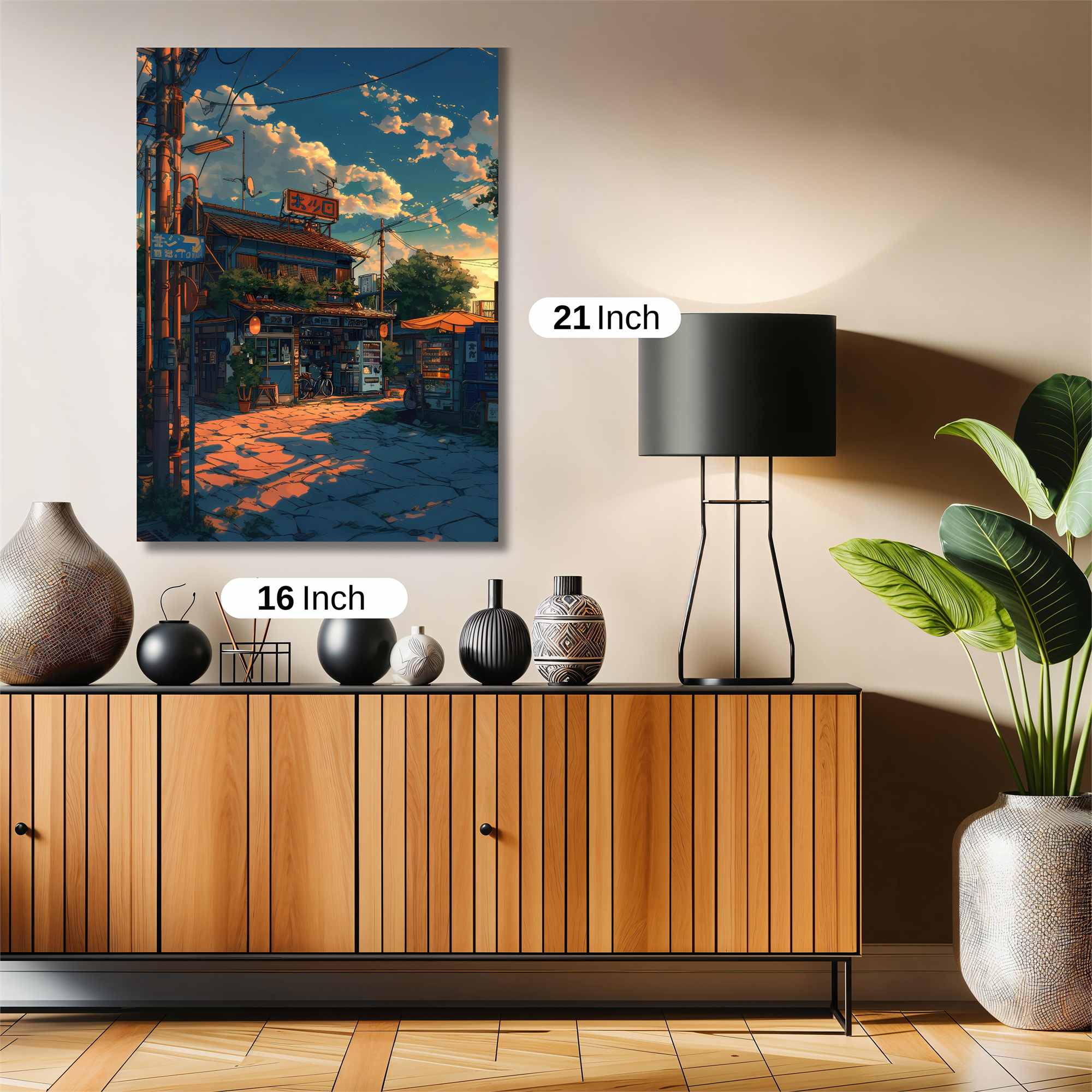 Sunset Serenity Safe Wall Magnetic / M