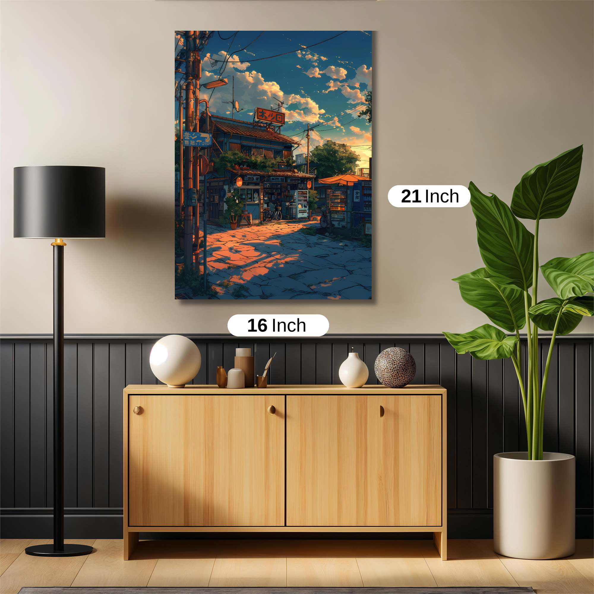 Sunset Serenity Safe Wall Magnetic / M