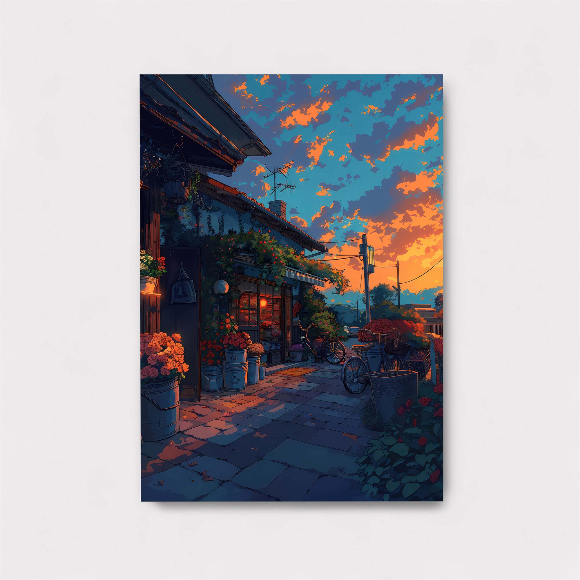 Sunset Serenity Safe Wall Magnetic / M