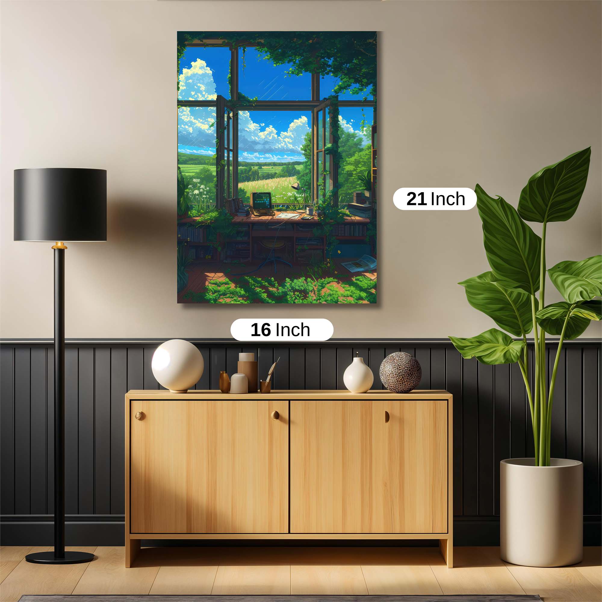 Nature's Serenity Safe Wall Magnetic / M