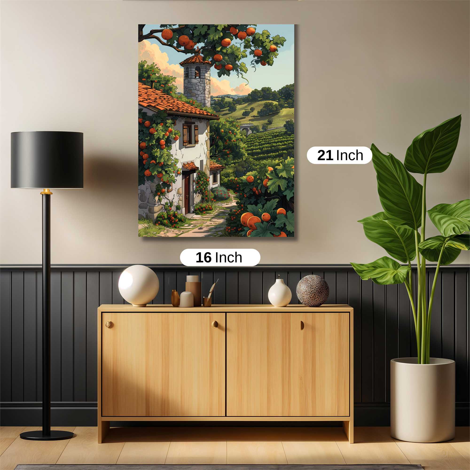 Tuscany Tranquil Safe Wall Magnetic / M