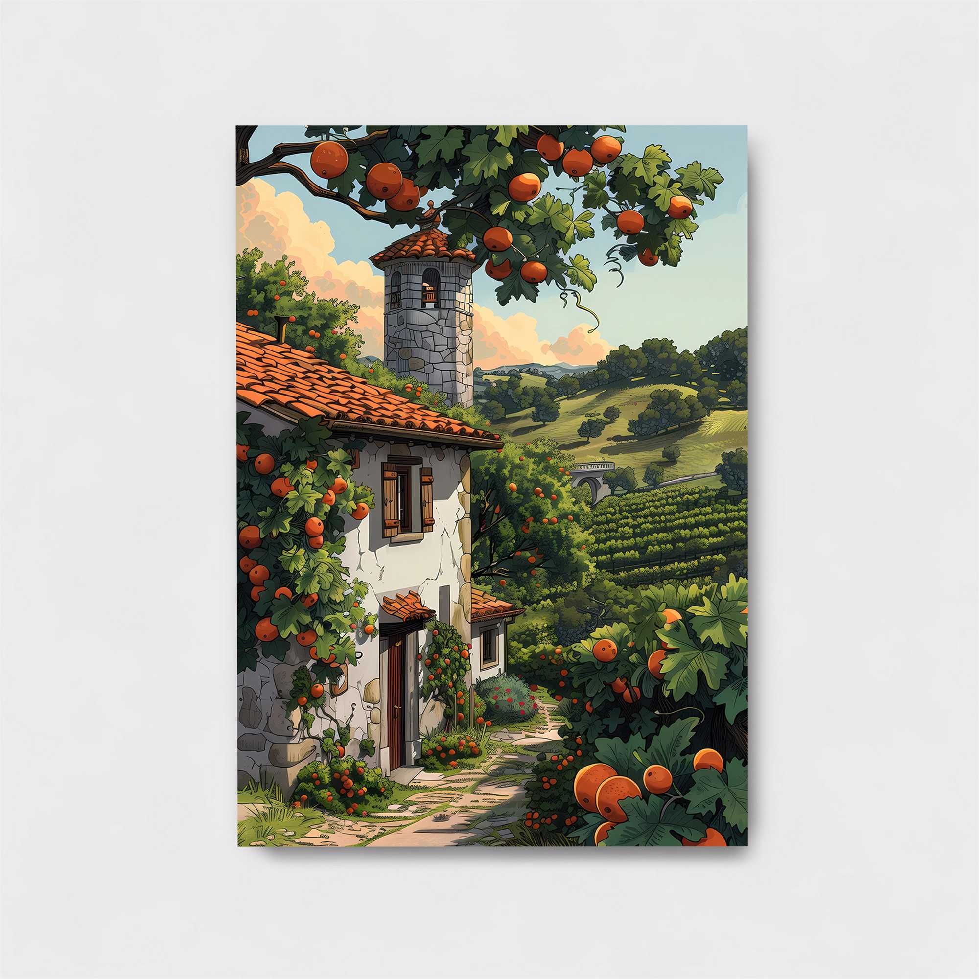 Tuscany Tranquil Safe Wall Magnetic / M