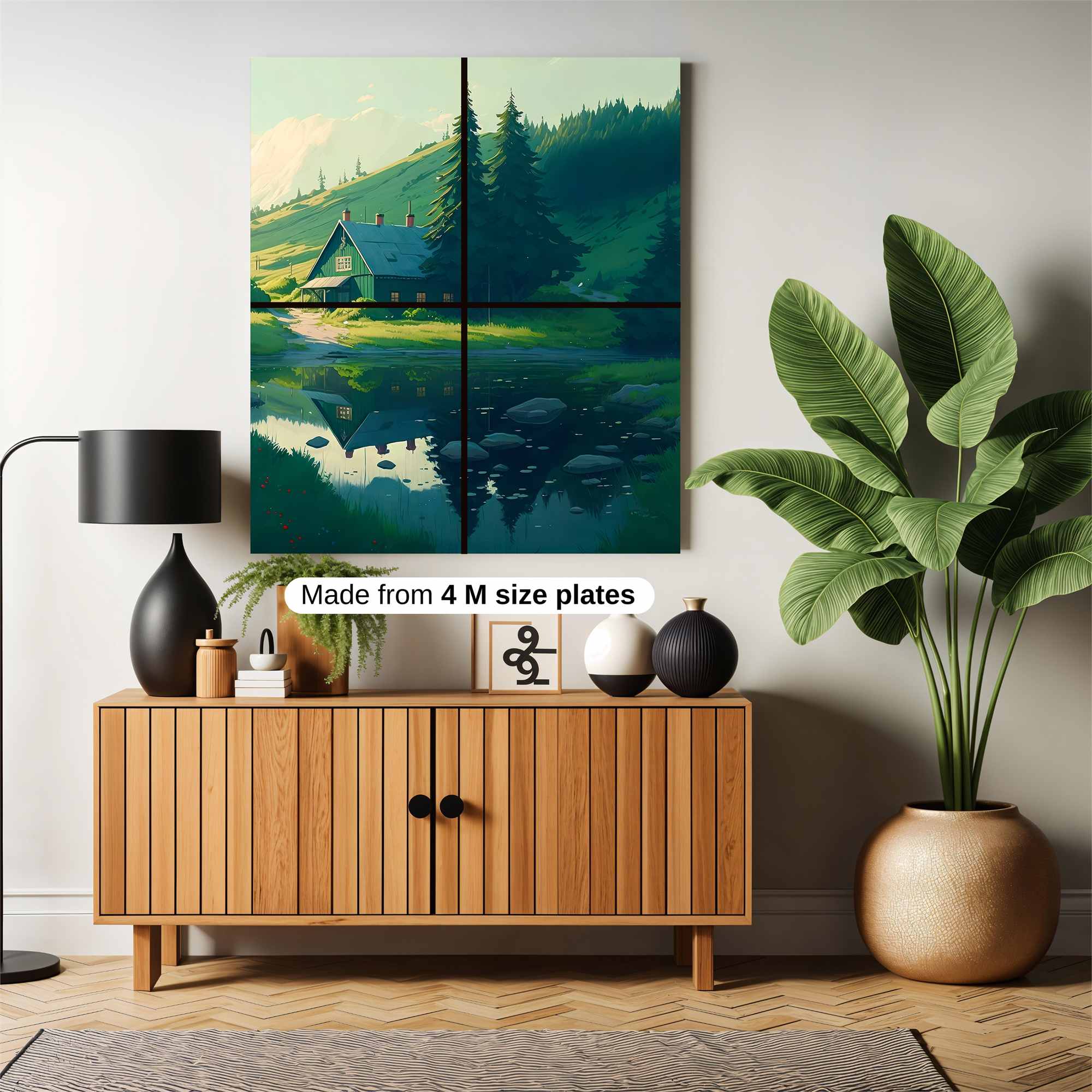 Cabin Serenity Safe Wall Magnetic / M