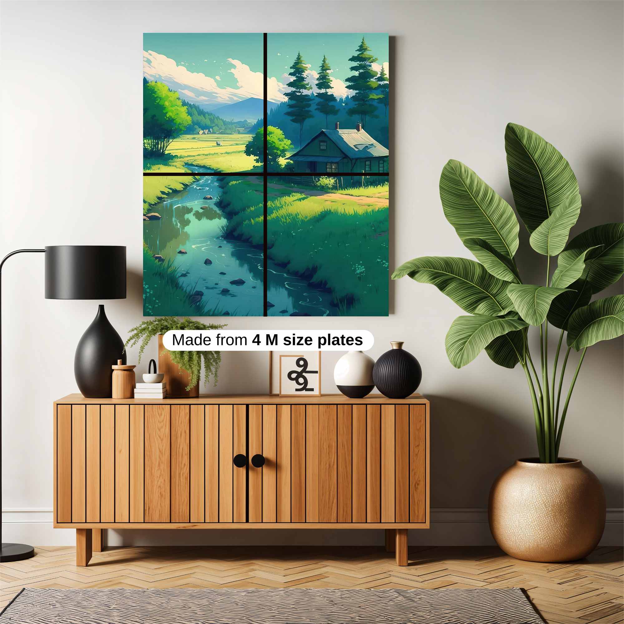 Cabin Serenity Safe Wall Magnetic / M