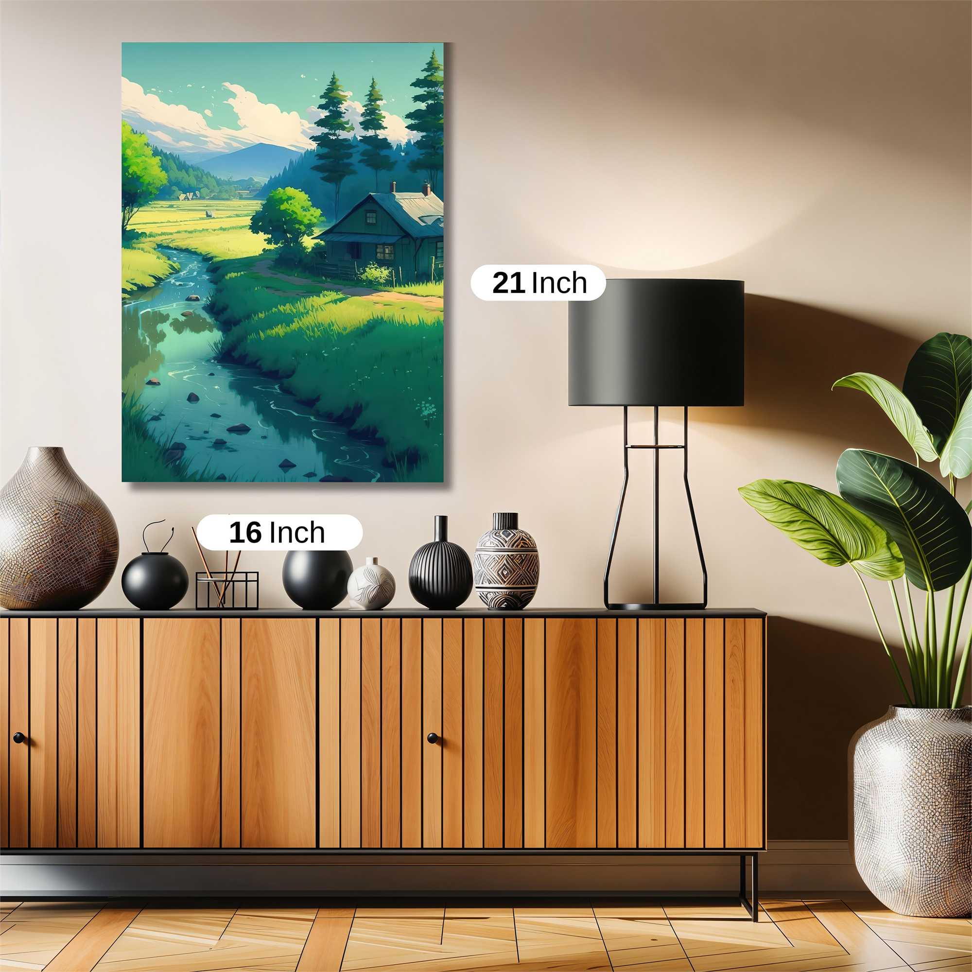 Cabin Serenity Safe Wall Magnetic / M