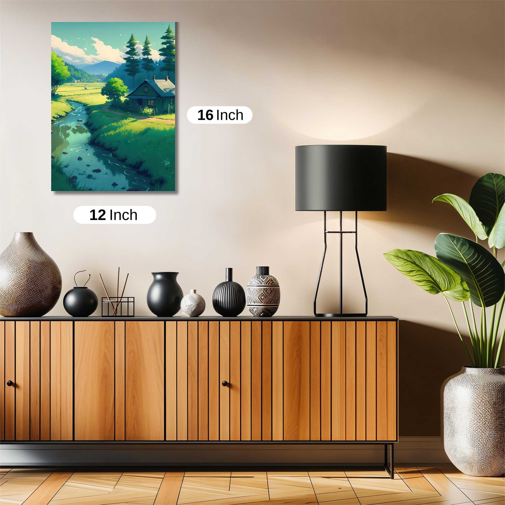 Cabin Serenity Safe Wall Magnetic / M