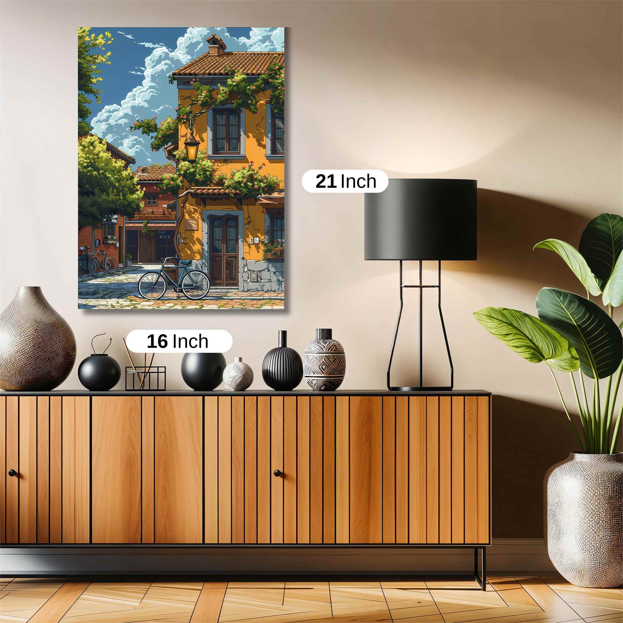 Sunlit Serenity Safe Wall Magnetic / M