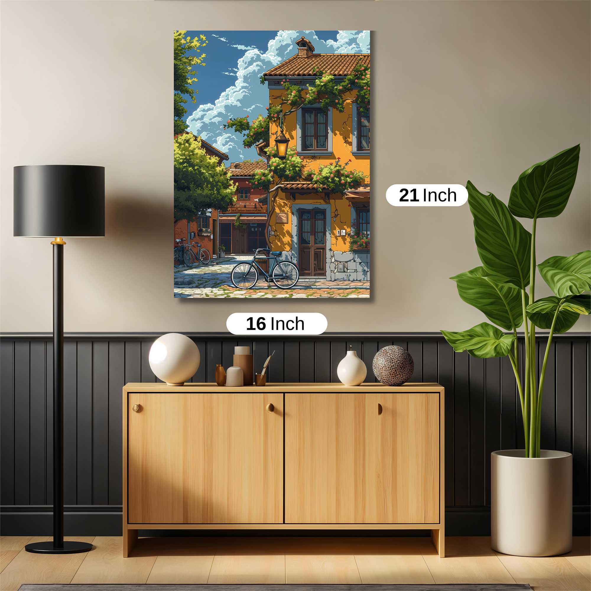 Sunlit Serenity Safe Wall Magnetic / M