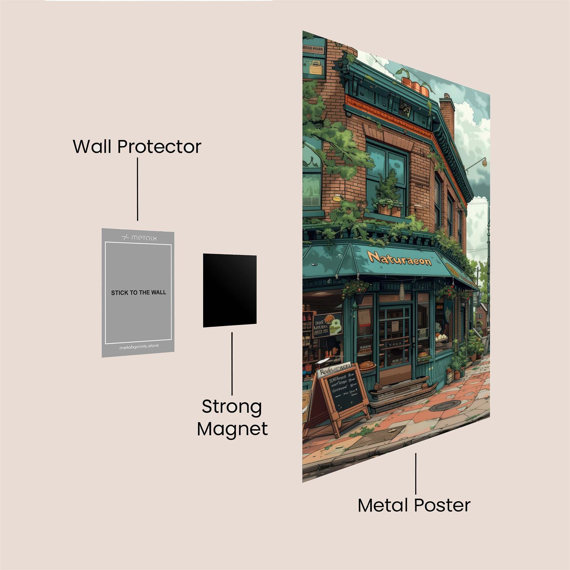 Nook Serenity Safe Wall Magnetic / M