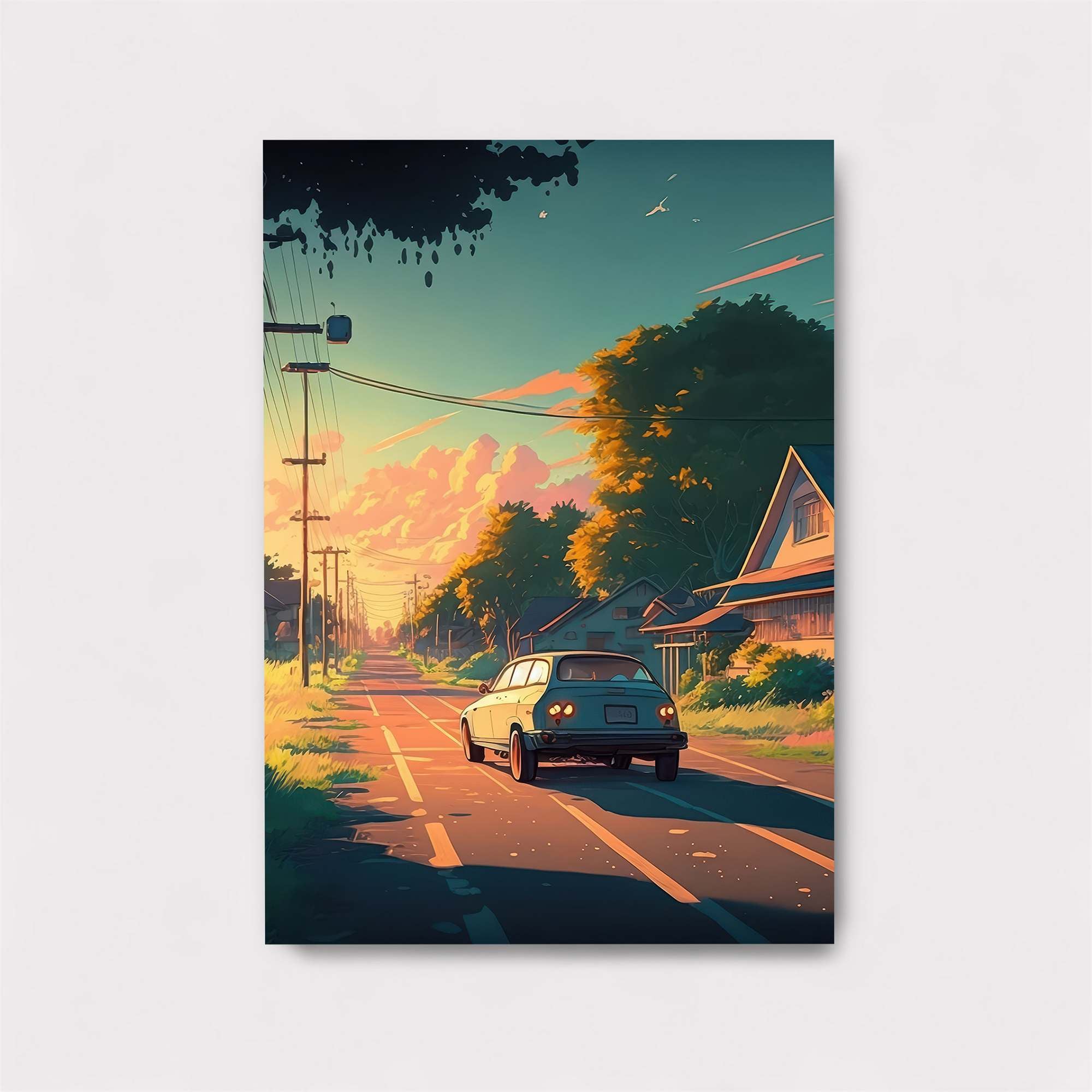 Sunset Serenity Safe Wall Magnetic / M