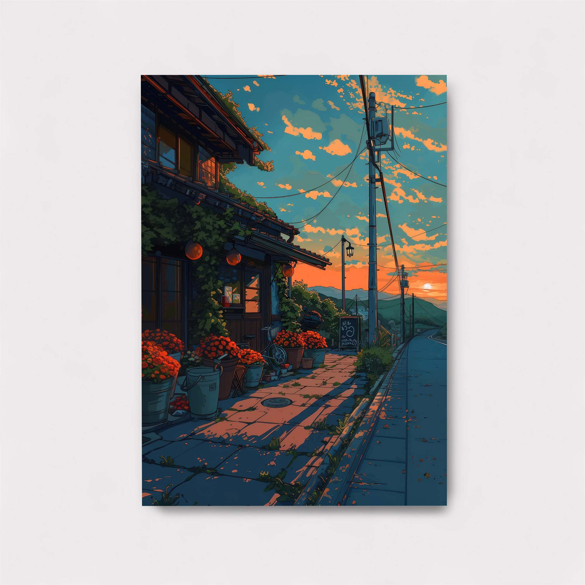 Sunset Serenity Safe Wall Magnetic / M