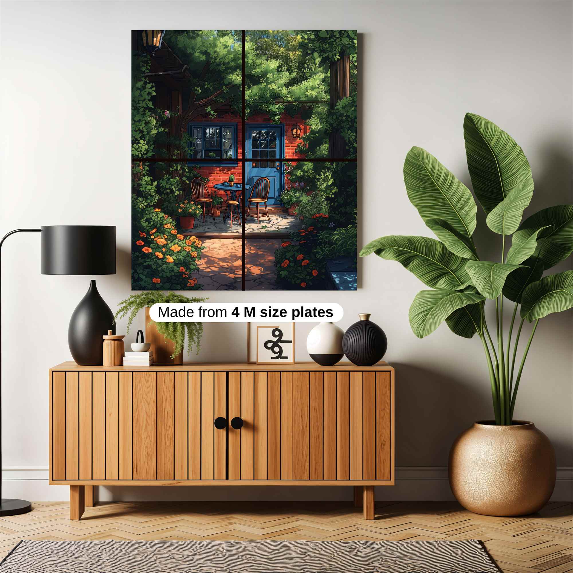 Cottage Serenity Safe Wall Magnetic / M