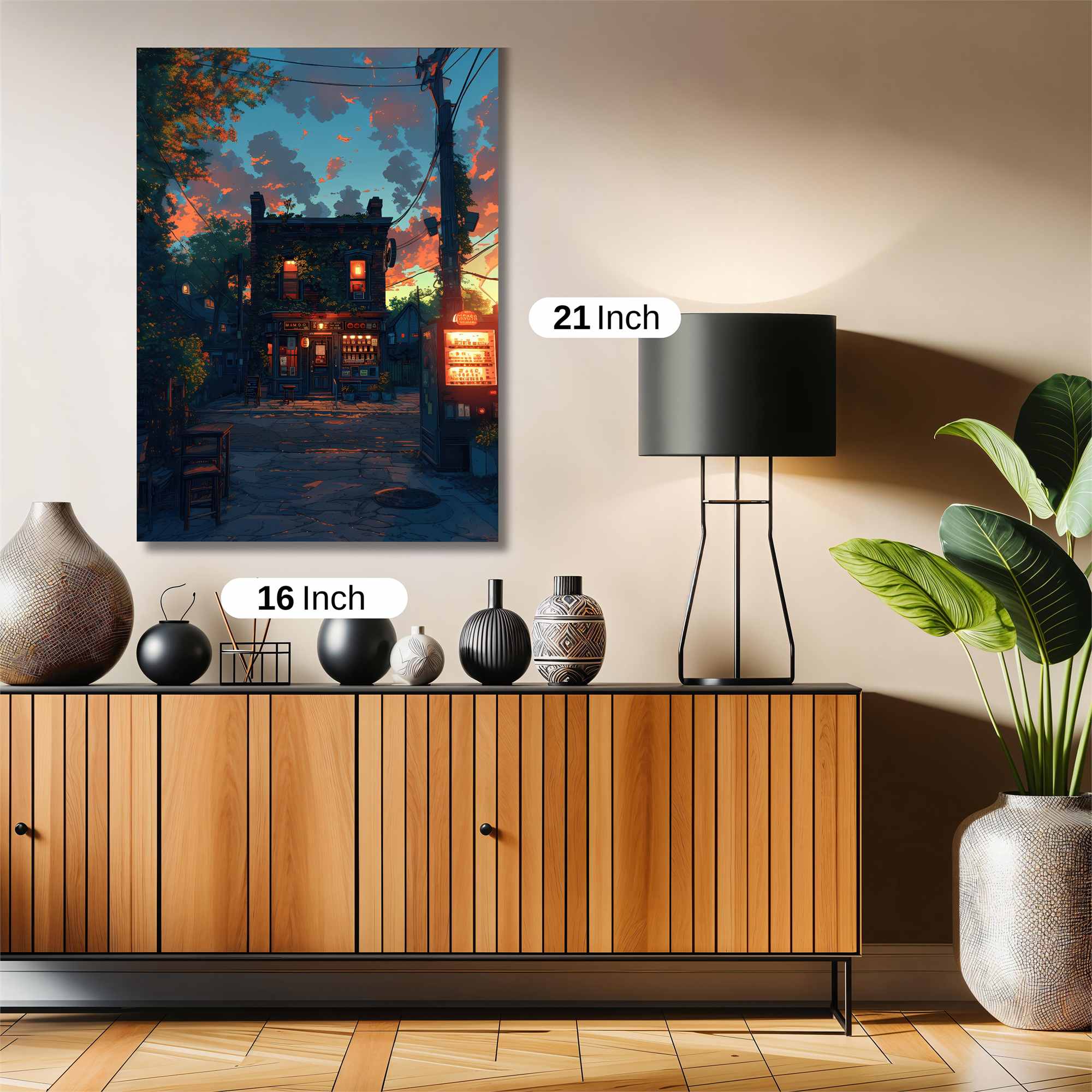 Dusk Serenity Safe Wall Magnetic / M