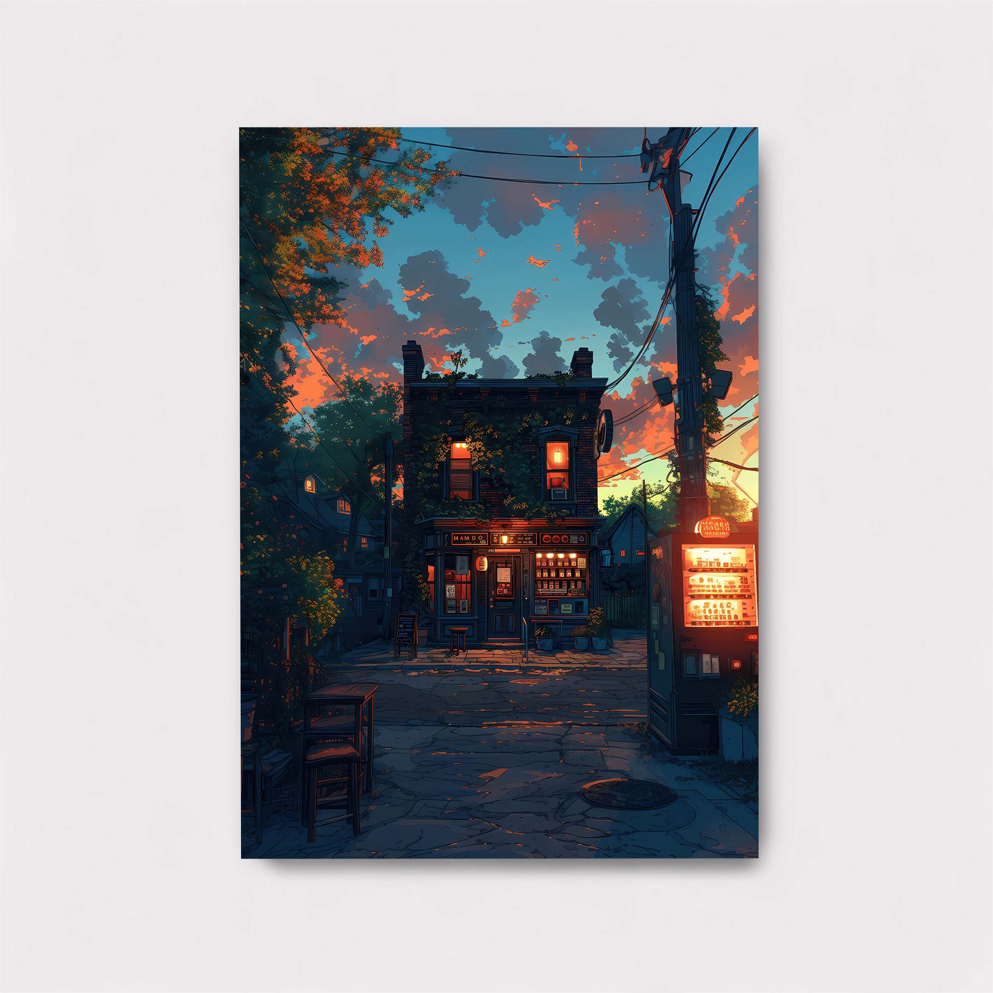 Dusk Serenity Safe Wall Magnetic / M